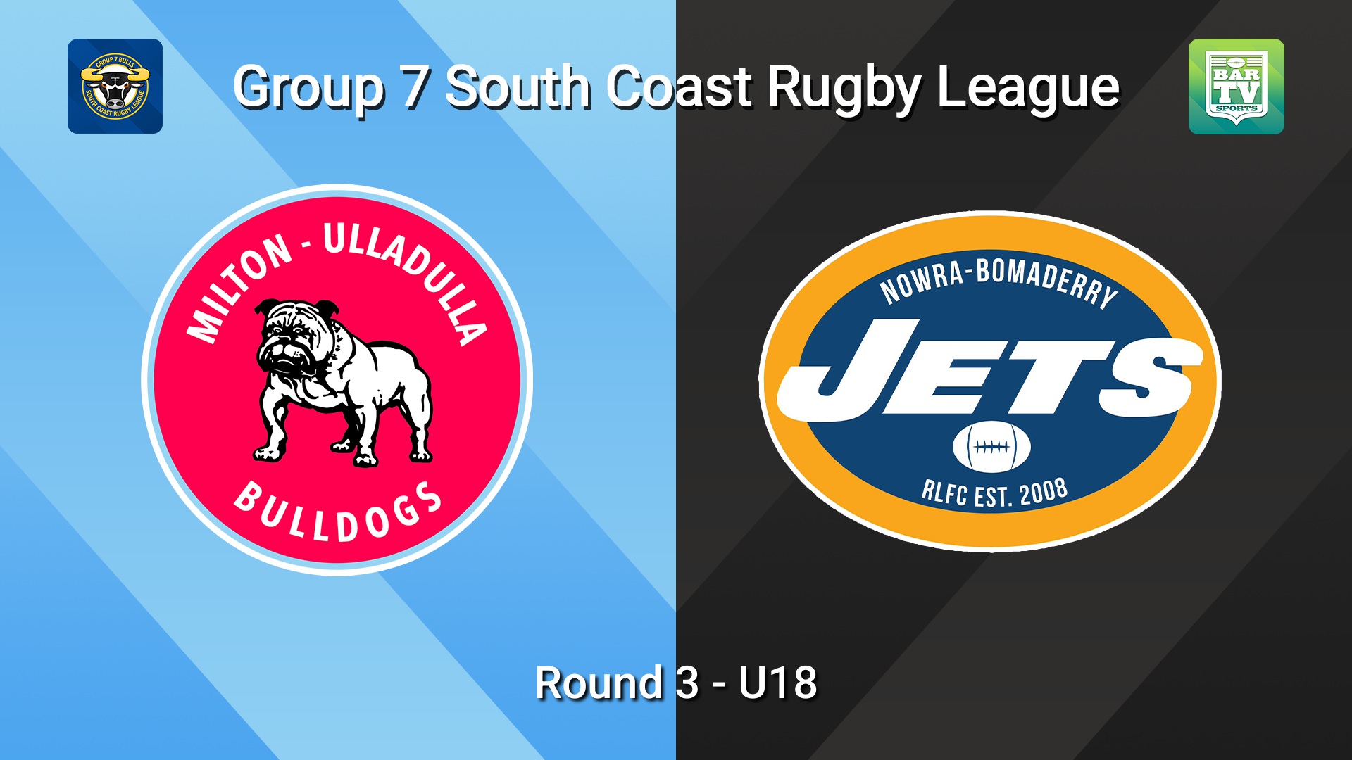 260502-video-South Coast Round 3 - U18 - Milton-Ulladulla Bulldogs v Nowra-Bomaderry  Minigame Slate Image