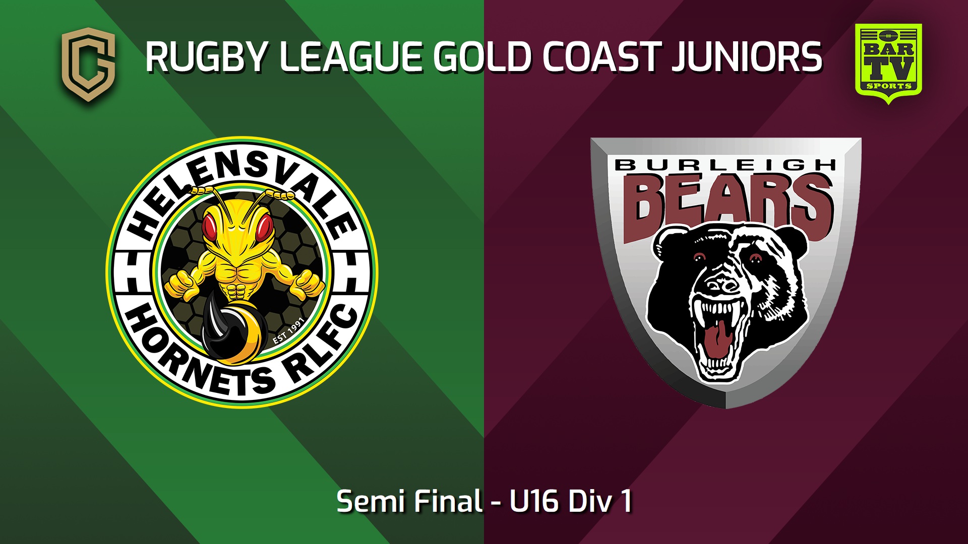 250823-video-Rugby League Gold Coast Juniors Semi Final - U16 Div 1 - Helensvale Hornets v Burleigh Bears Juniors Slate Image