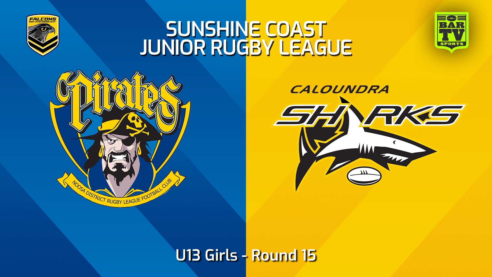 240804-video-Sunshine Coast Junior Rugby League Round 15 - U13 Girls - Noosa Pirates JRL v Caloundra Sharks Slate Image