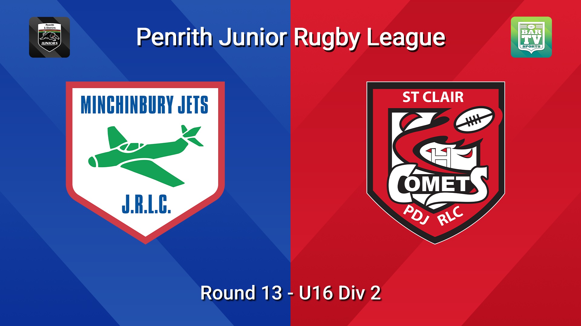 260725-video-Penrith & District Junior Rugby League Round 13 - U16 Div 2 - Minchinbury v St Clair Slate Image