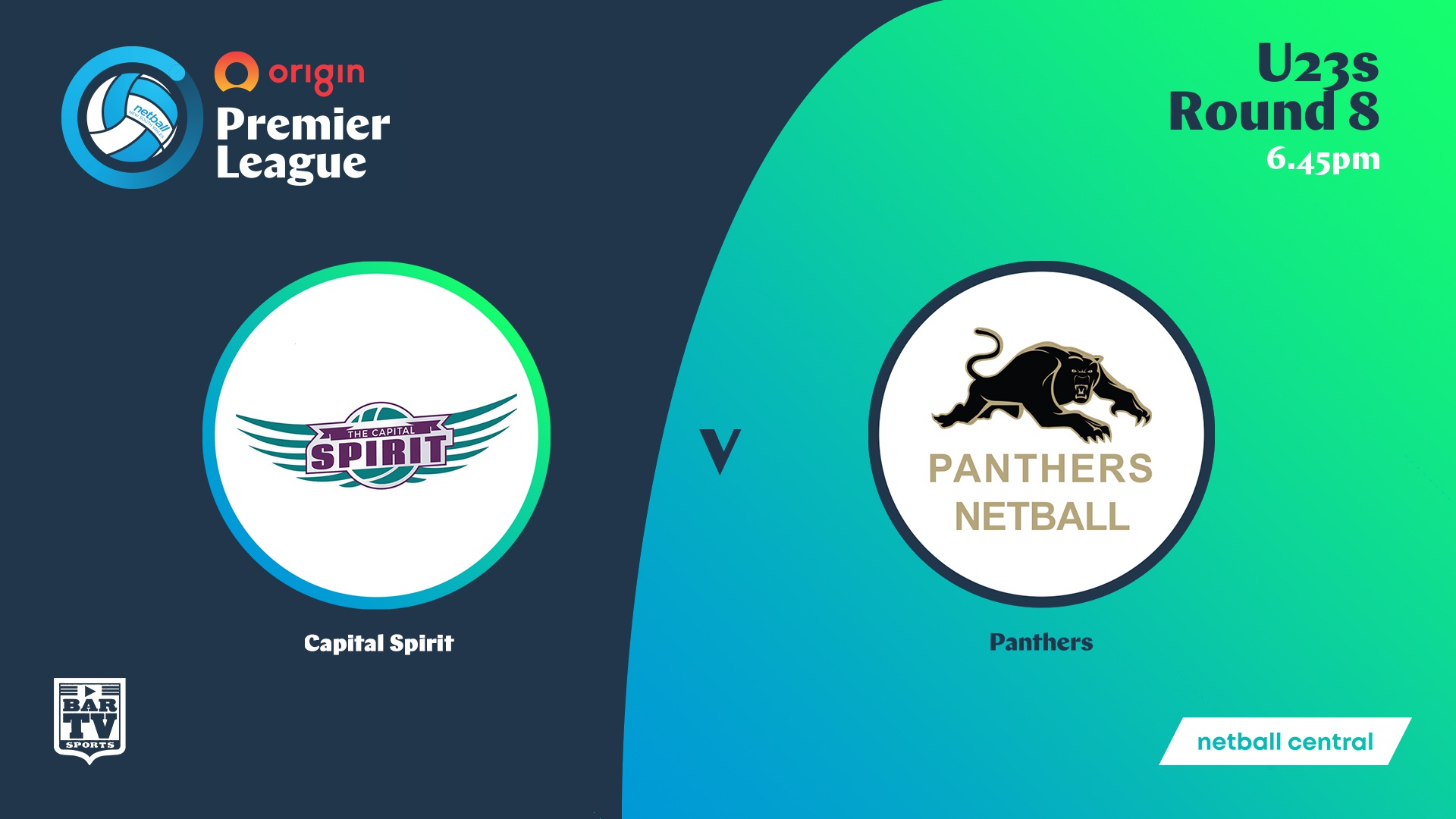 NSW Prem League Round 8 - U23s - Capital Spirit v Panthers Slate Image