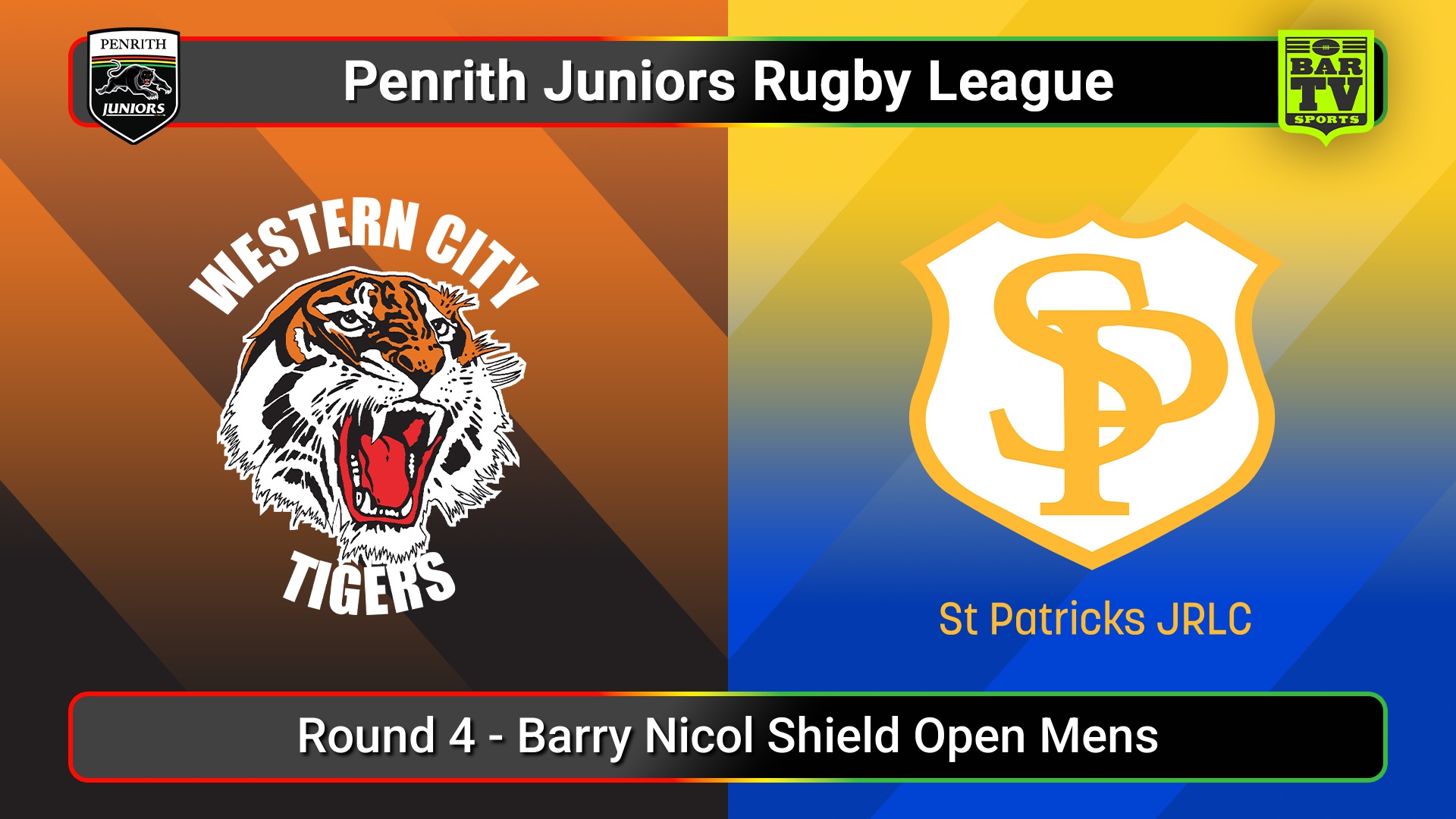 250504-video-Penrith & District Junior Rugby League Round 4 - Barry Nicol Shield Open Mens - Western City Tigers v St Patricks Slate Image