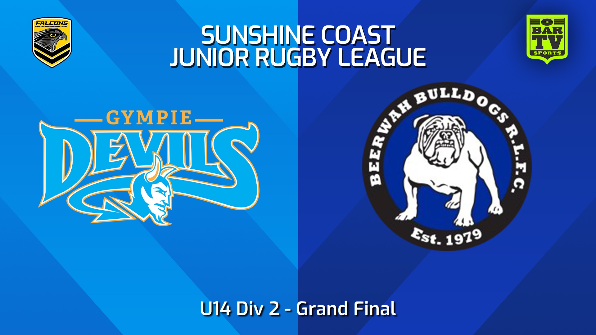 240907-video-Sunshine Coast Junior Rugby League Grand Final - U14 Div 2 - Gympie Devils JRL v Beerwah Bulldogs JRL Slate Image