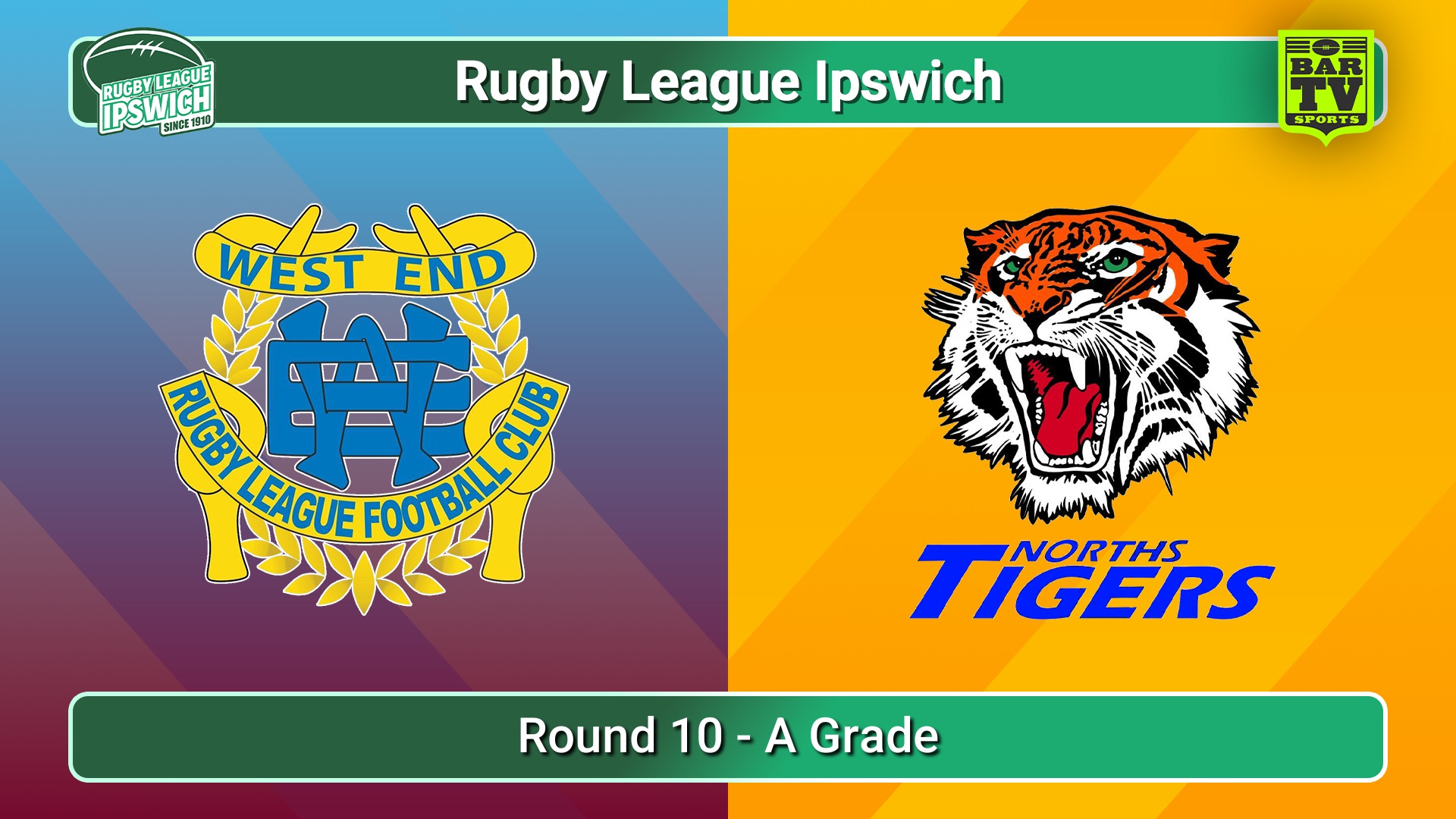 250719-video-Rugby League Ipswich Round 10 - A Grade - West End v Norths Tigers Slate Image