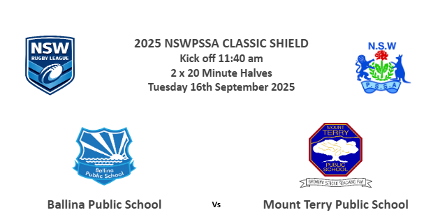 250916-video-NSW Combined High Schools Rugby League Final - 2025 NSWPSSA CLASSIC SHIELD - Ballina Public School v Mount Terry Public School Slate Image