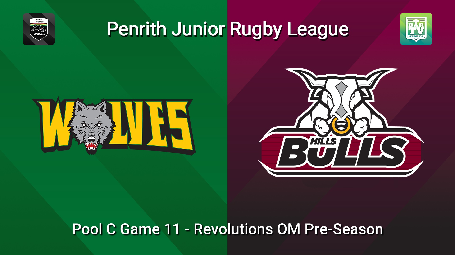 260321-video-Penrith & District Junior Rugby League Pool C Game 11 - Revolutions OM Pre-Season - Windsor Wolves v Hills Bulls Slate Image