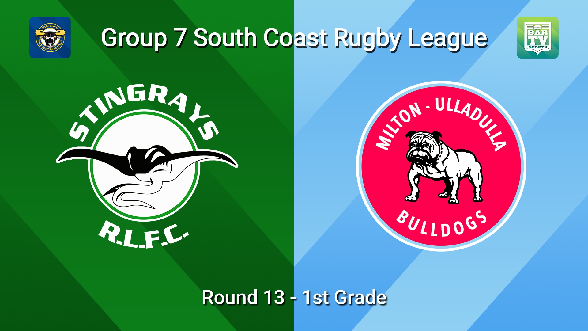260719-video-South Coast Round 13 - 1st Grade - Stingrays of Shellharbour v Milton-Ulladulla Bulldogs Slate Image