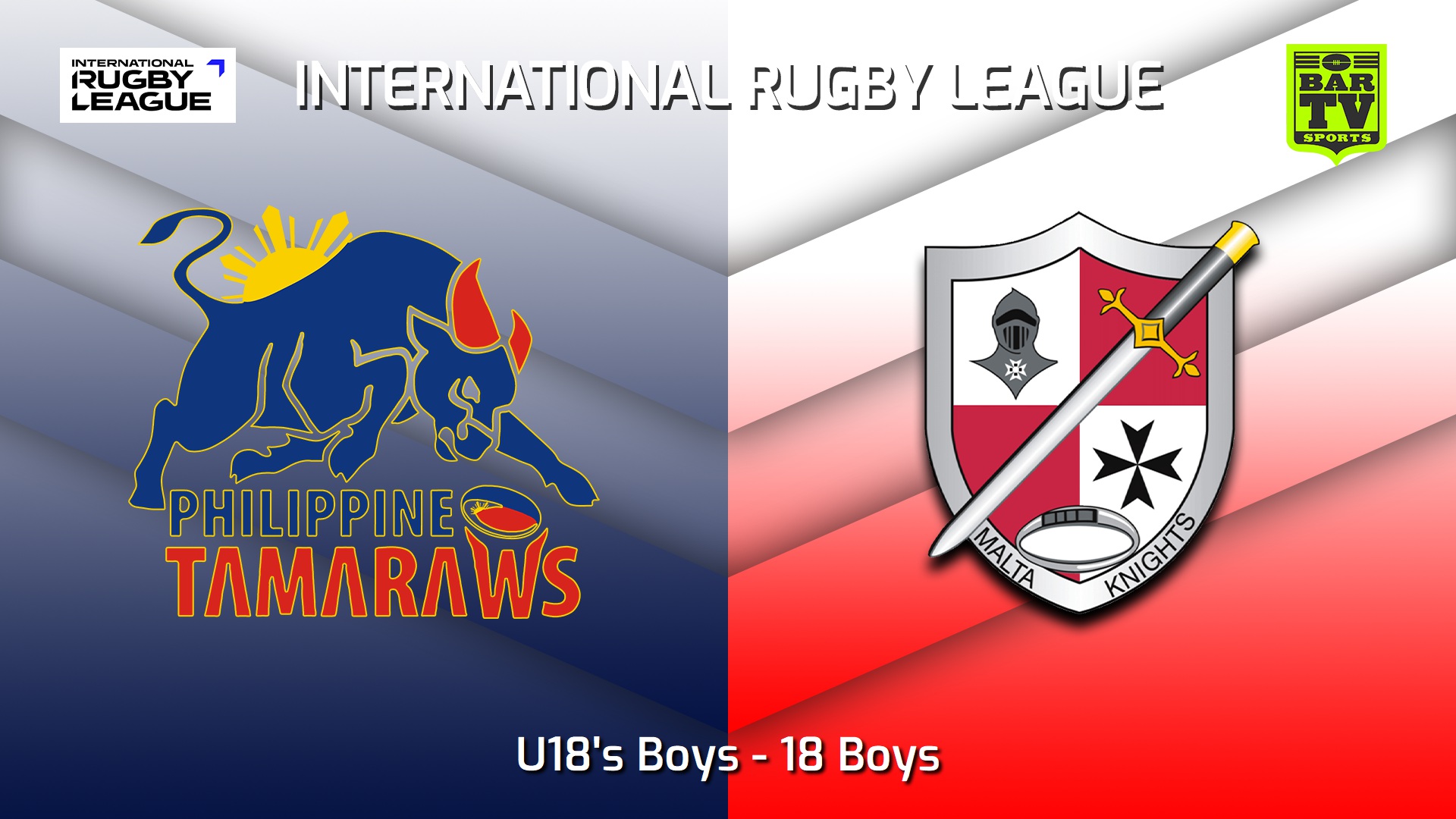 231028-International RL 18 Boys - U18's Boys - Philippines Tamaraws v Malta Slate Image