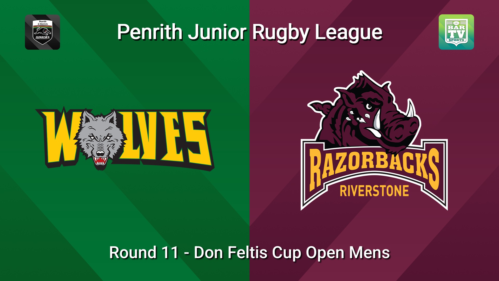 260704-video-Penrith & District Junior Rugby League Round 11 - Don Feltis Cup Open Mens - Windsor Wolves v Riverstone Slate Image