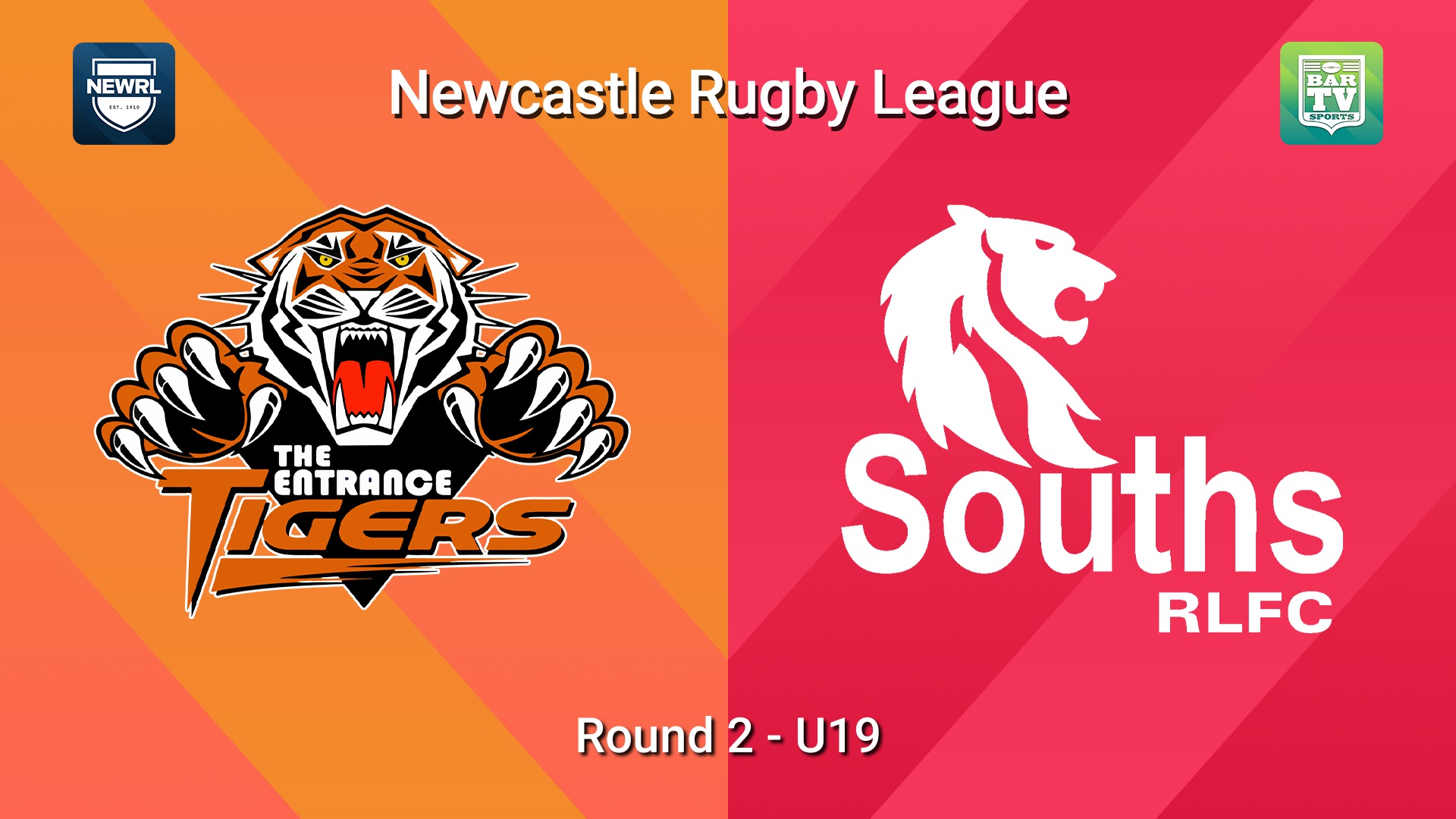 260418-video-Newcastle RL Round 2 - U19 - The Entrance Tigers v South Newcastle Lions Minigame Slate Image