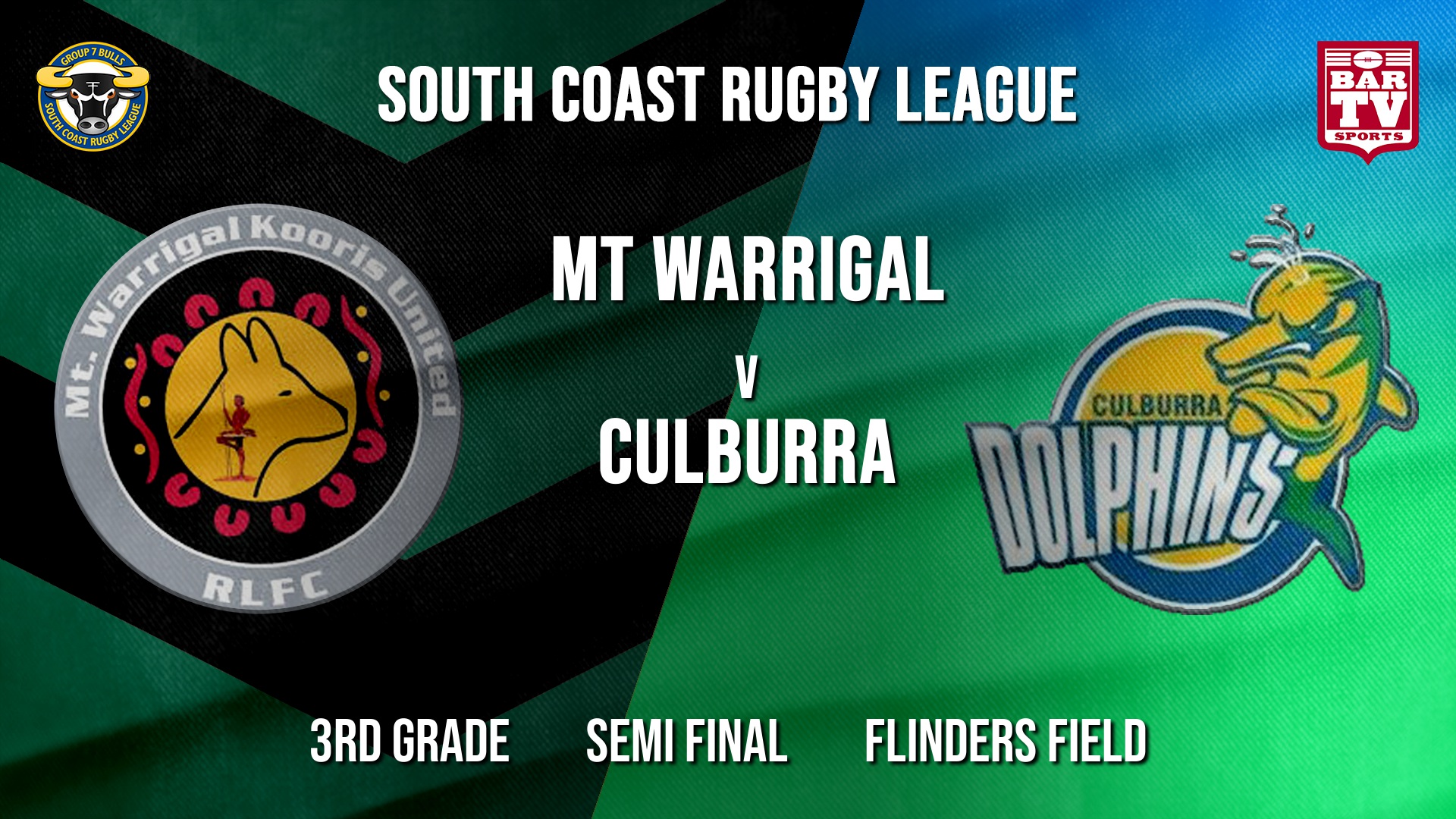 Group 7 RL Semi Final - 3rd Grade - Mt Warrigal Kooris v Culburra Dolphins Slate Image