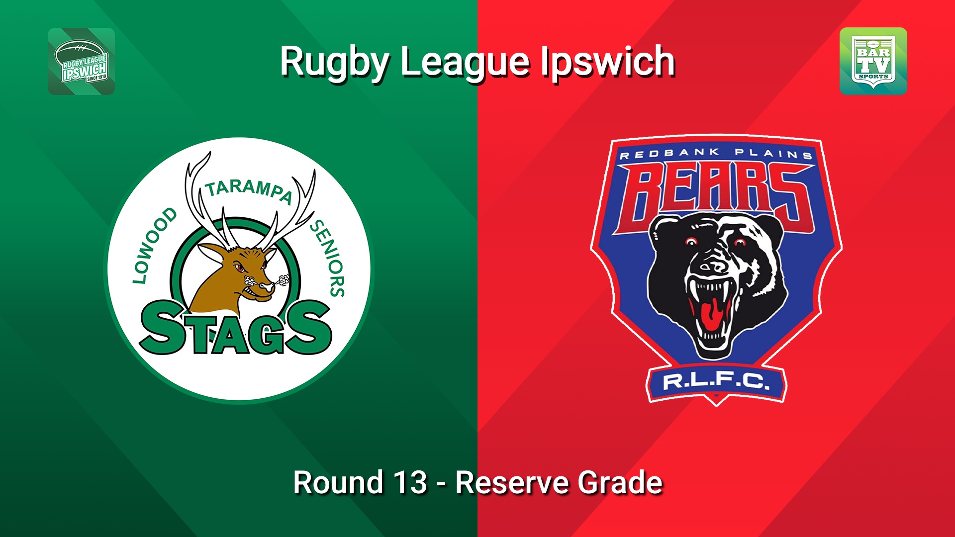 260711-video-Rugby League Ipswich Round 13 - Reserve Grade - Lowood Stags v Redbank Plains Bears Slate Image