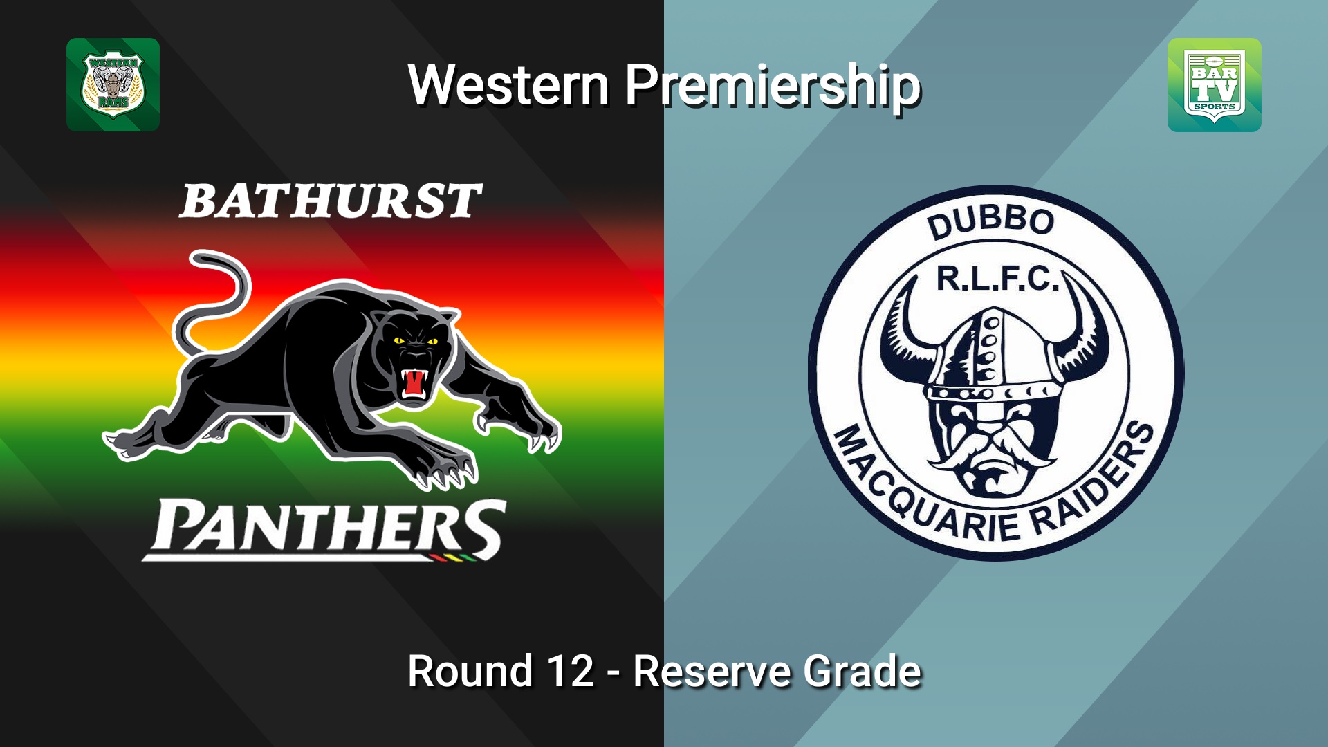 260712-video-Western Premiership Round 12 - Reserve Grade - Bathurst Panthers v Dubbo Macquarie Raiders Slate Image