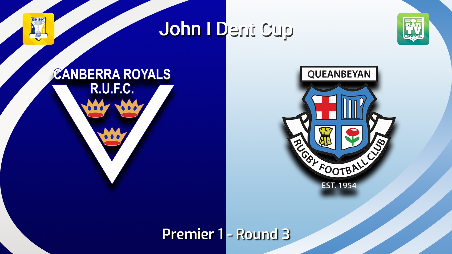 260425-video-John I Dent (ACT) Round 3 - Premier 1 - Canberra Royals v Queanbeyan Whites Slate Image
