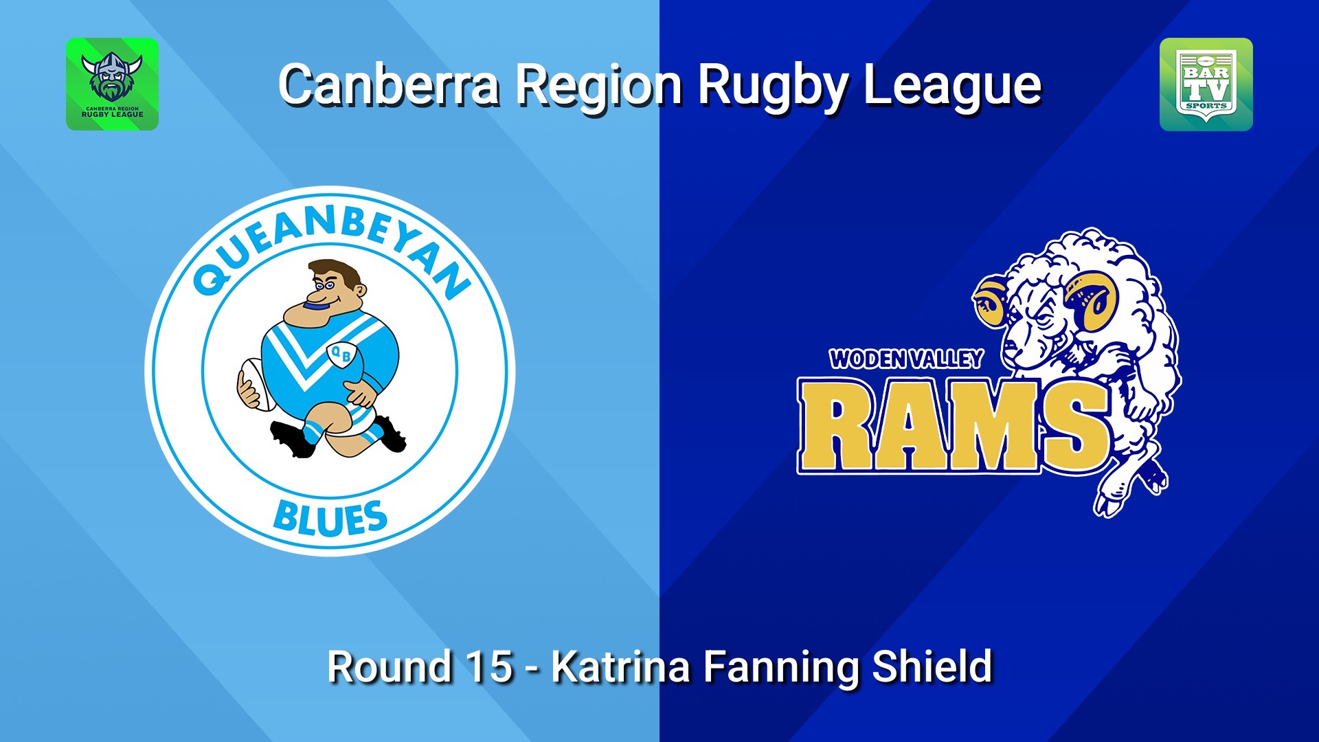 260801-video-Canberra Round 15 - Katrina Fanning Shield - Queanbeyan Blues v Woden Valley Rams Slate Image
