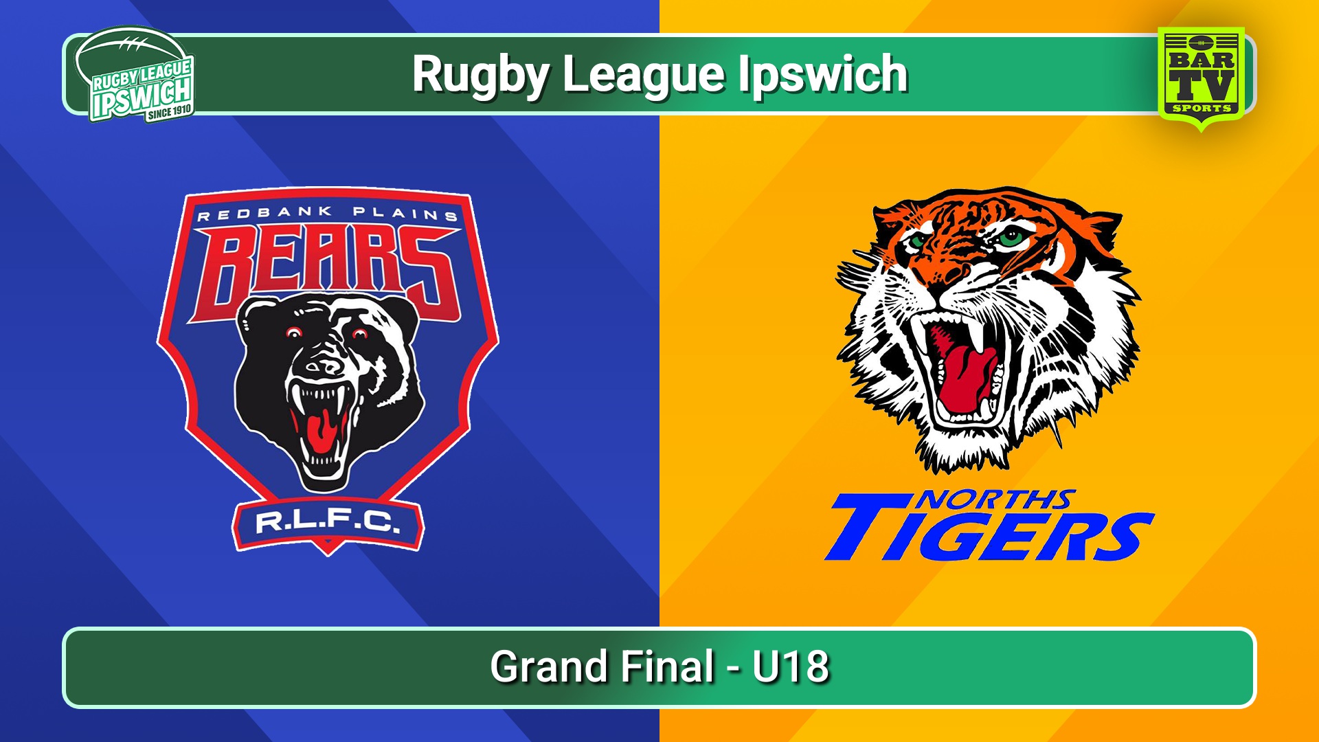 250913-video-Rugby League Ipswich Grand Final - U18 - Redbank Plains Juniors v Norths Tigers Slate Image