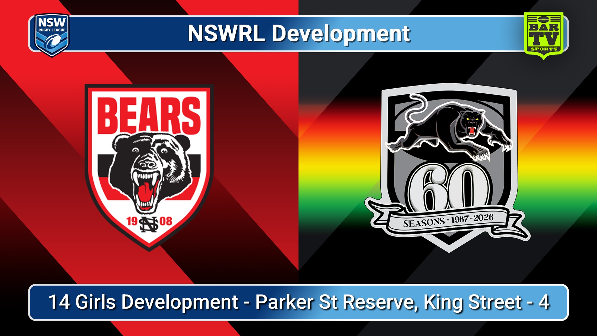 260716-video-NSWRL Development Game 32 - 14 Girls Development - North Sydney Bears v Penrith Panthers Slate Image