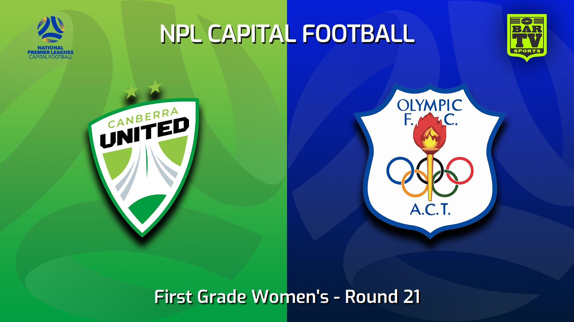 230819-Capital Womens Round 21 - Canberra United W v Canberra Olympic FC (women) Slate Image