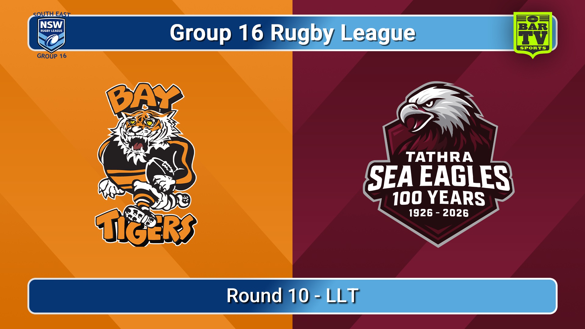 260705-video-Group 16 Rugby League  Round 10 - LLT - Bateman's Bay Tigers v Tathra Sea Eagles Slate Image