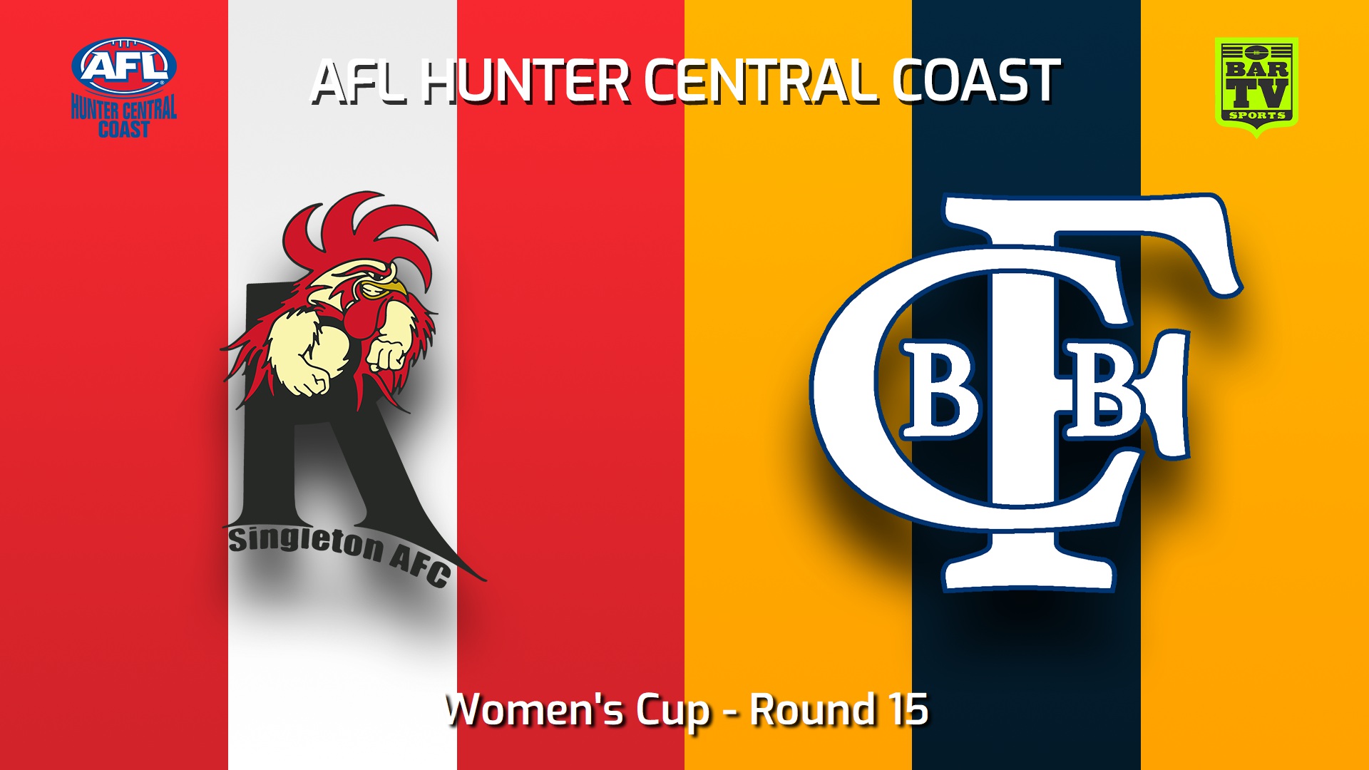 250809-video-AFL Hunter Central Coast Round 15 - Women's Cup - Singleton Roosters v Bateau Bay Slate Image