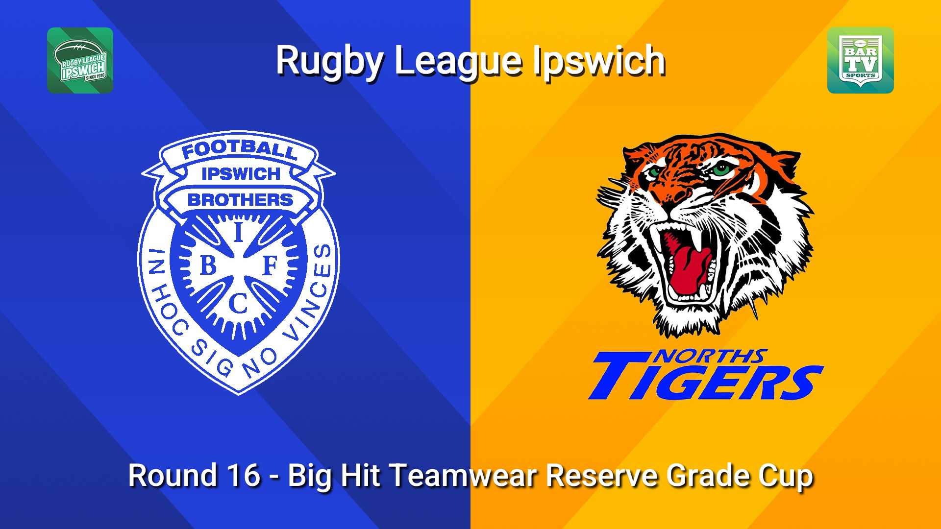 260801-video-Rugby League Ipswich Round 16 - Big Hit Teamwear Reserve Grade Cup - Brothers Ipswich v Norths Tigers Slate Image