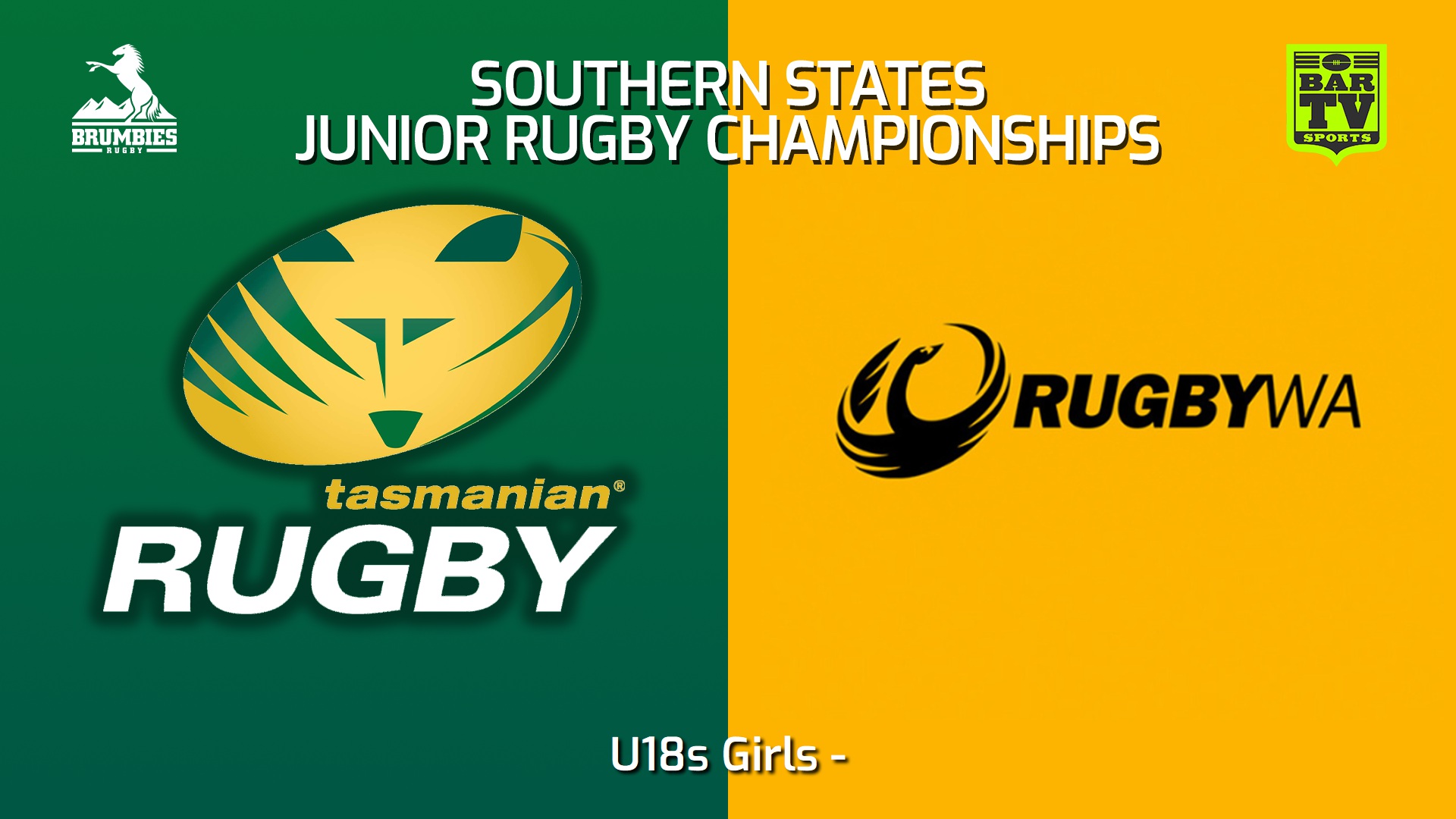 230713-Southern States Junior Rugby Championships U18s Girls - Tasmania v Western Australia Slate Image