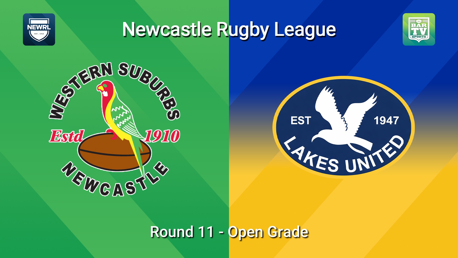 260626-video-Newcastle RL Round 11 - Open Grade - Western Suburbs Rosellas v Lakes United Seagulls Slate Image