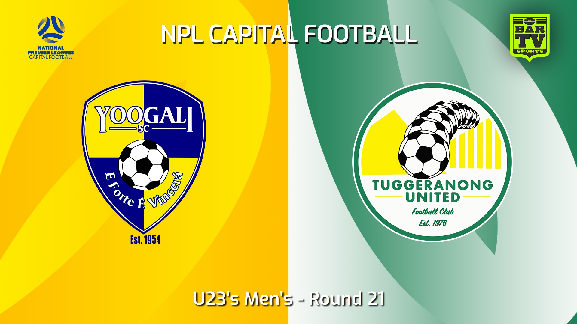 240901-video-Capital NPL U23 Round 21 - Yoogali SC U23 v Tuggeranong United U23 Slate Image