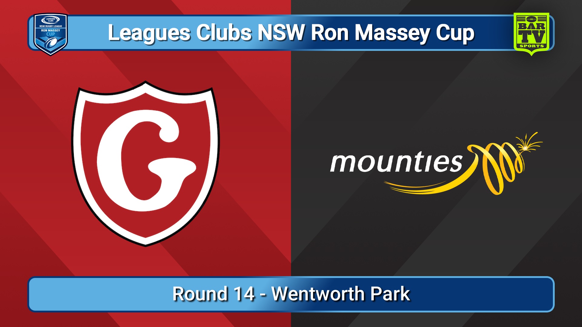 250706-video-Ron Massey Cup Round 14 - Glebe Dirty Reds v Mounties Slate Image