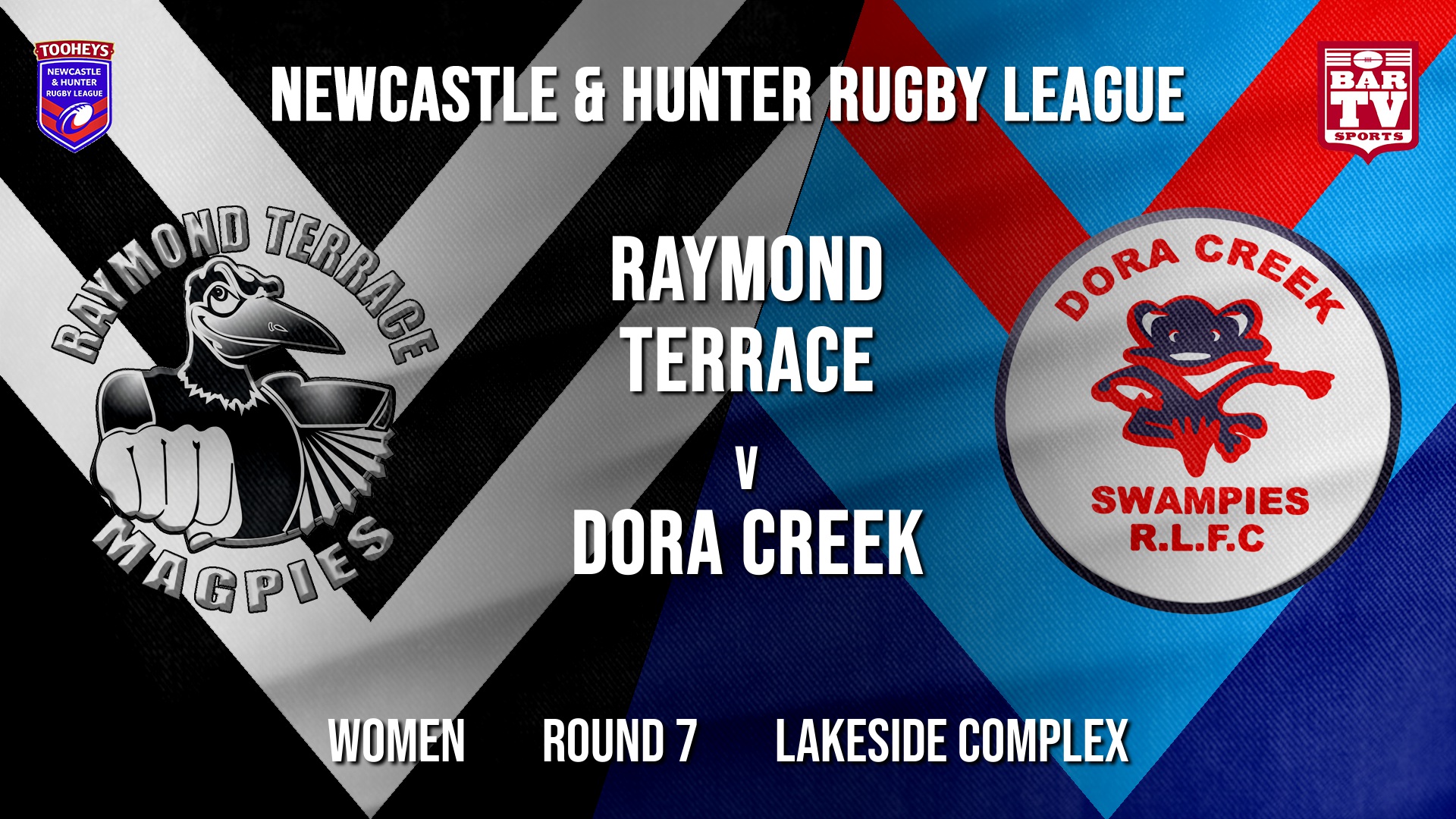 NHRL Round 7 - Women - Raymond Terrace v Dora Creek Swampies Slate Image
