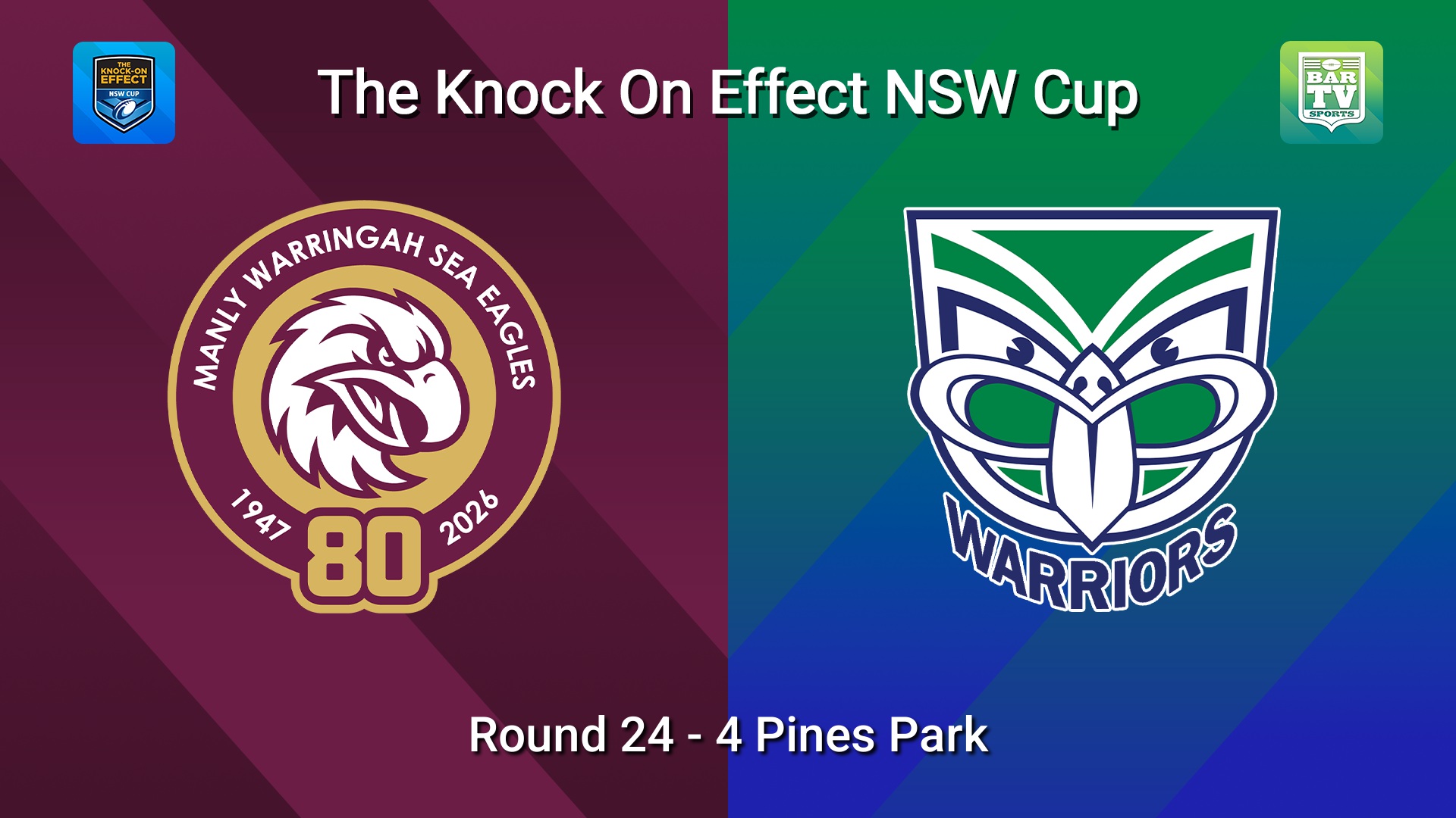 260815-video-The Knock-On Effect NSW Cup Round 24 - Manly Warringah Sea Eagles v New Zealand Warriors Slate Image