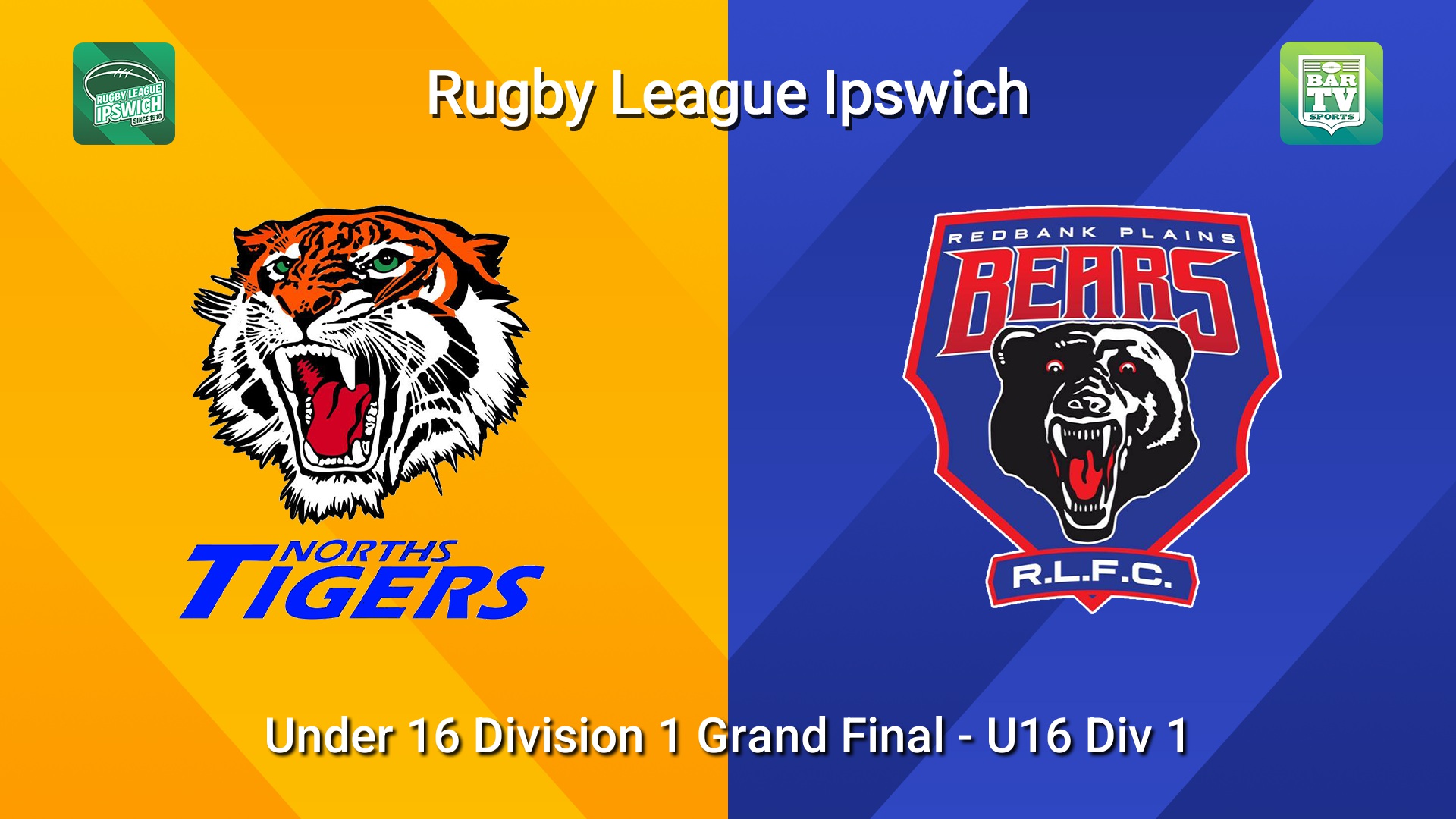 260905-video-Rugby League Ipswich Under 16 Division 1 Grand Final - U16 Div 1 - Norths Tigers v Redbank Plains Juniors Slate Image