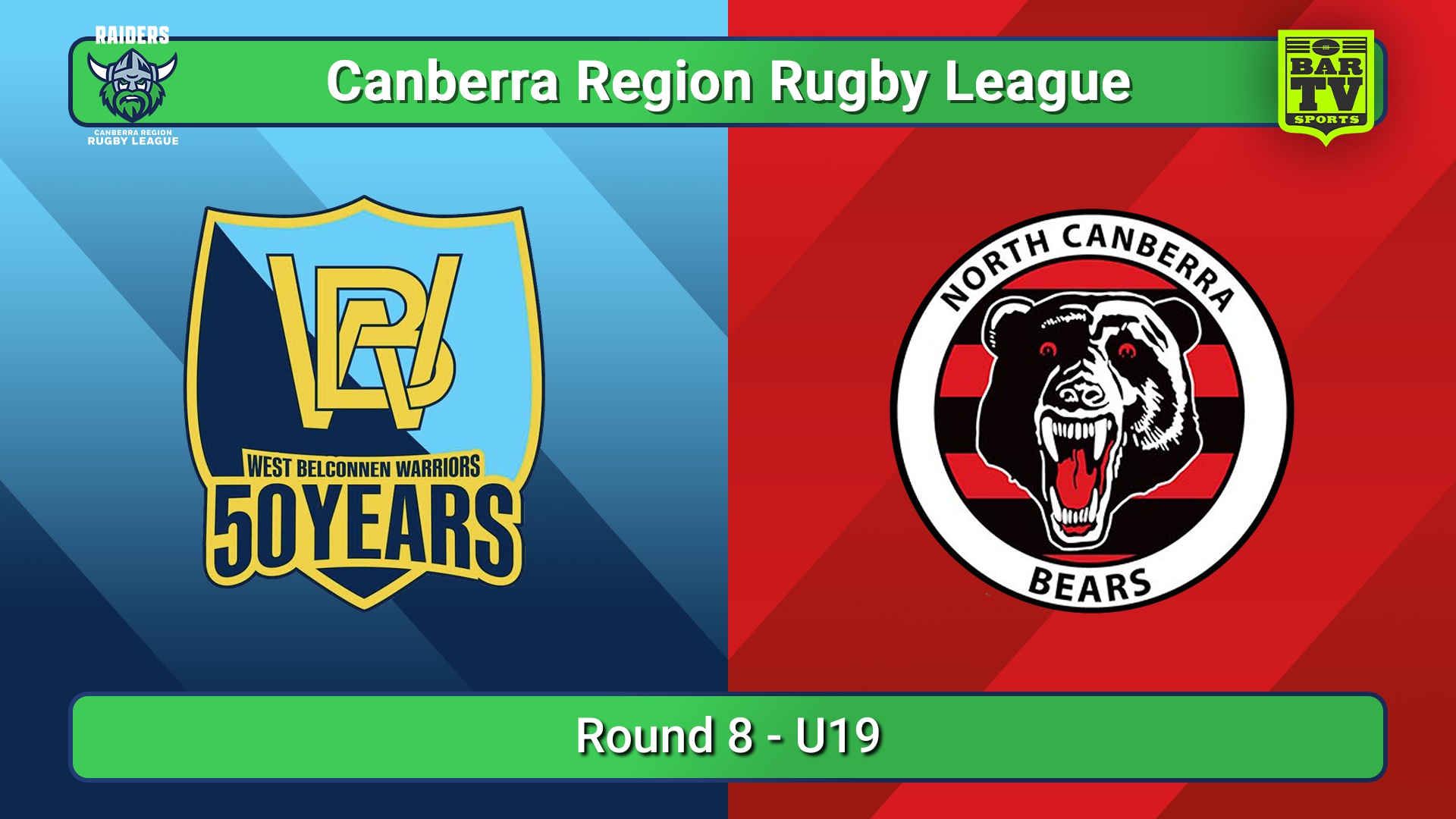 250601-video-Canberra Round 8 - U19 - West Belconnen Warriors v North Canberra Bears Slate Image