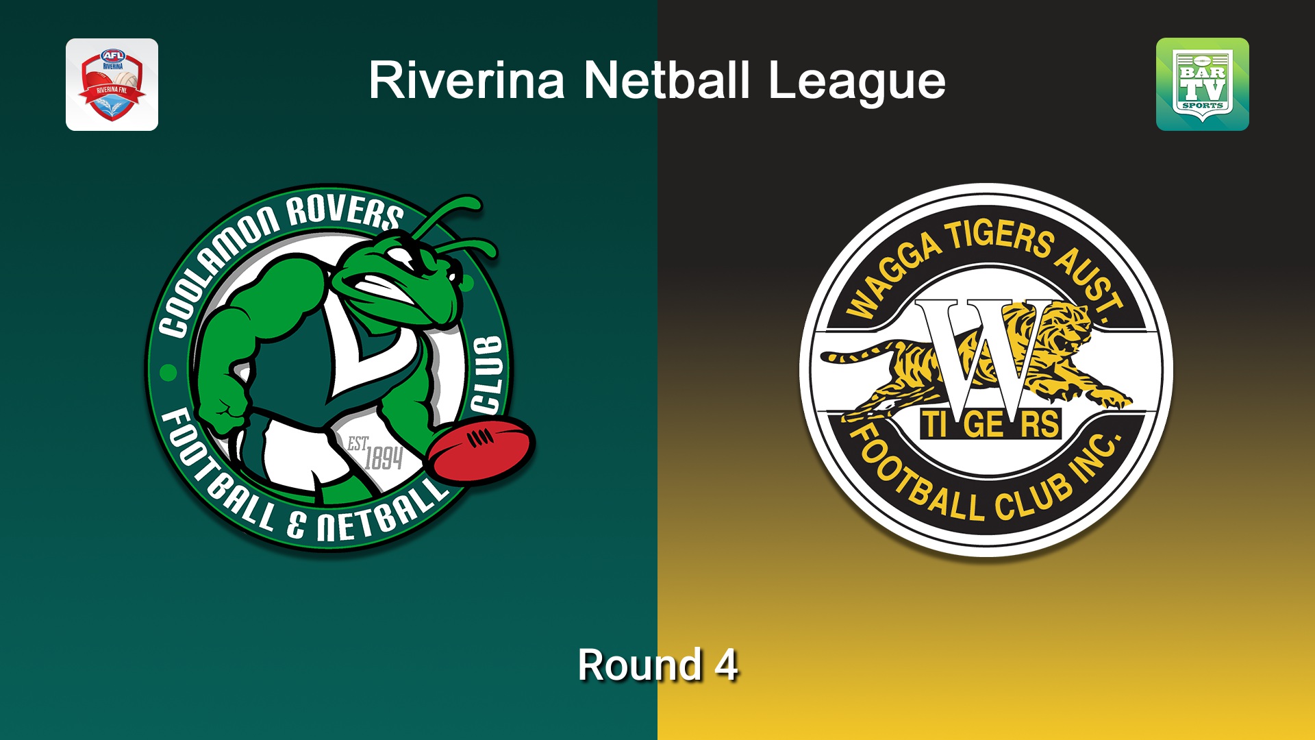 260403-video-Riverina Netball League Round 4 - Coolamon Rovers v Wagga Tigers Minigame Slate Image