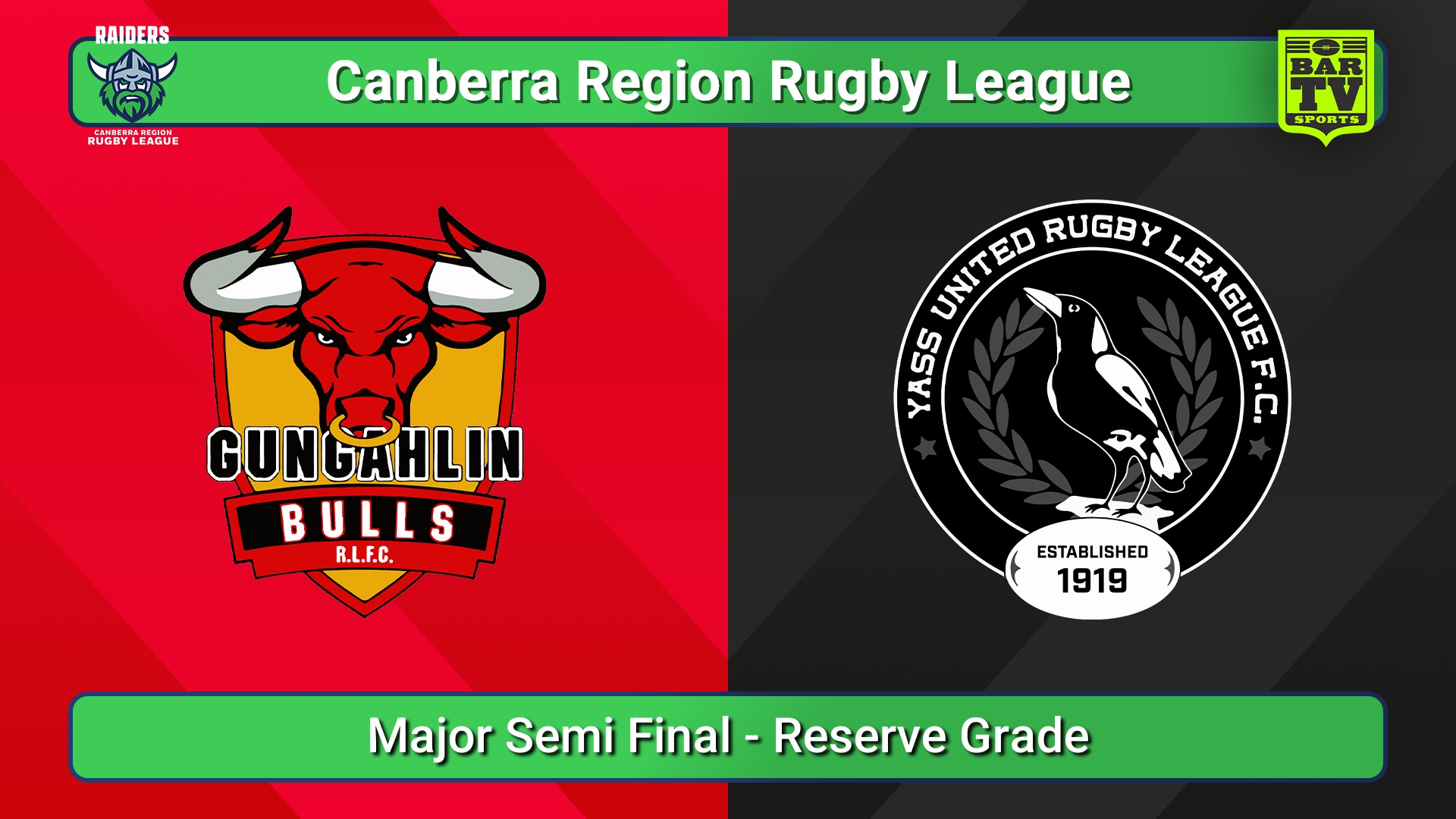 250830-video-Canberra Major Semi Final - Reserve Grade - Gungahlin Bulls v Yass Magpies Slate Image