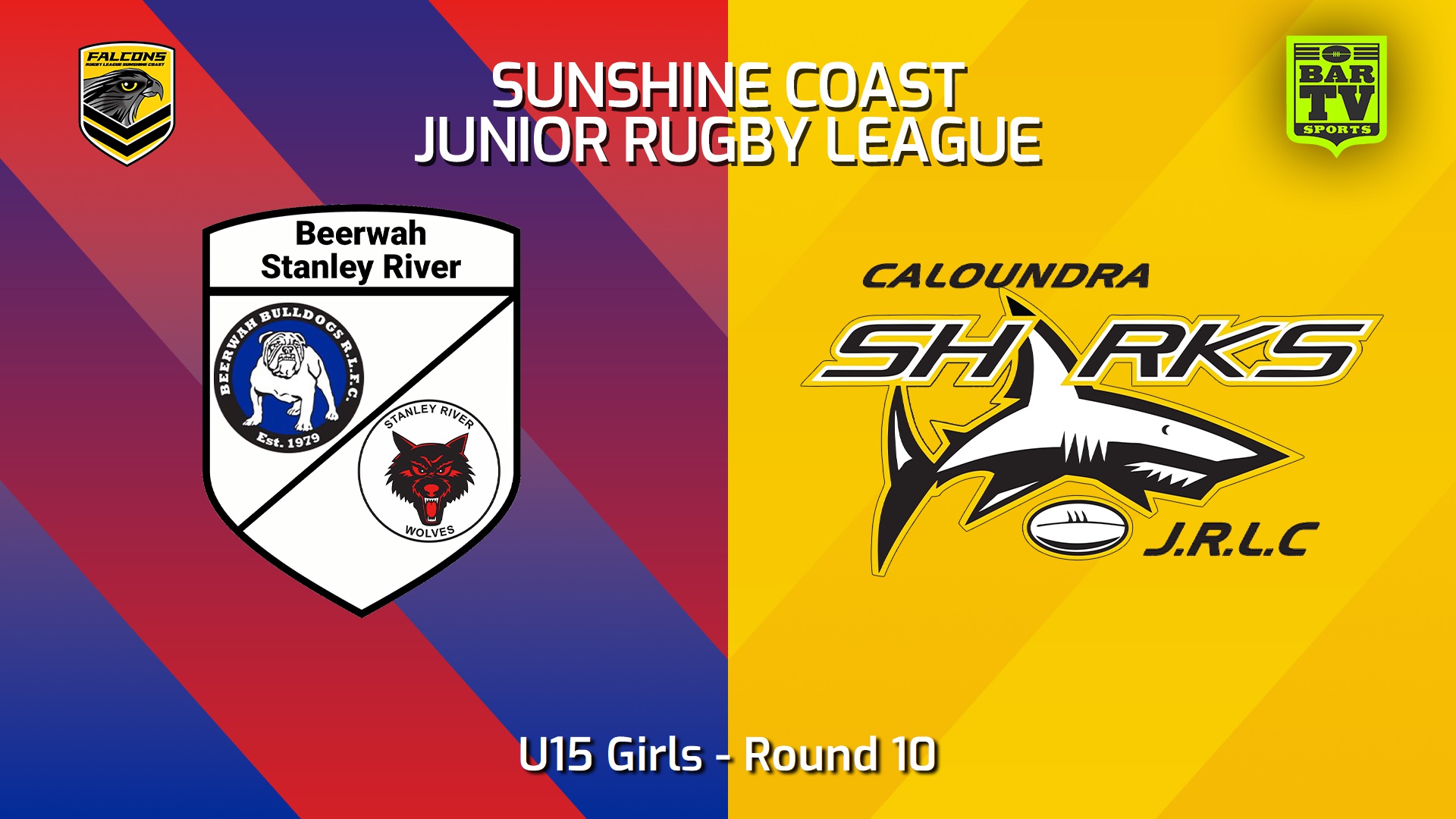 240607-video-Sunshine Coast Junior Rugby League Round 10 - U15 Girls - Beerwah/Stanley River JRL v Caloundra Sharks JRL Slate Image