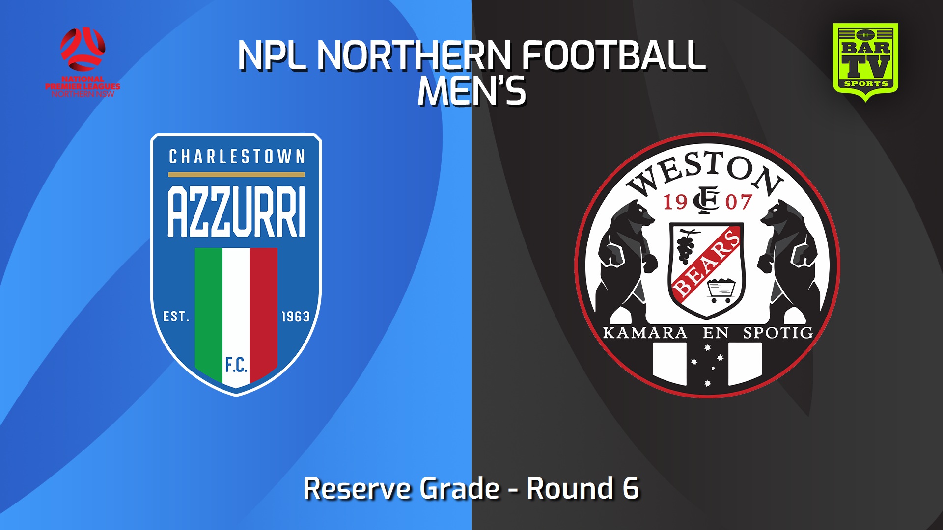 240407-NNSW NPLM Res Round 6 - Charlestown Azzurri FC Res v Weston Workers FC Res Slate Image