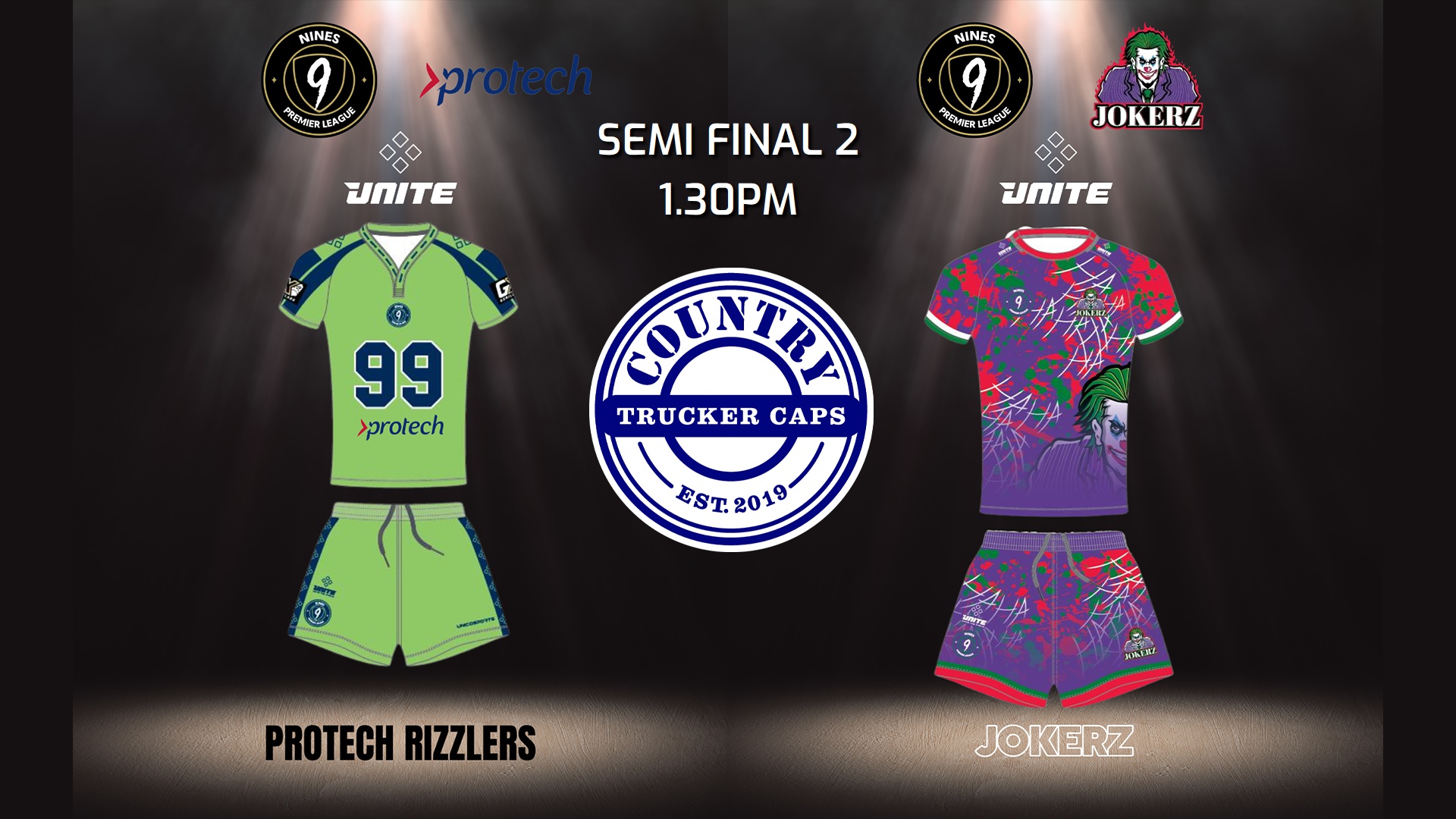 240127-Nines Premier League Semi Final 2 - Shield - NPL Protech Force v NPL Jokerz Slate Image