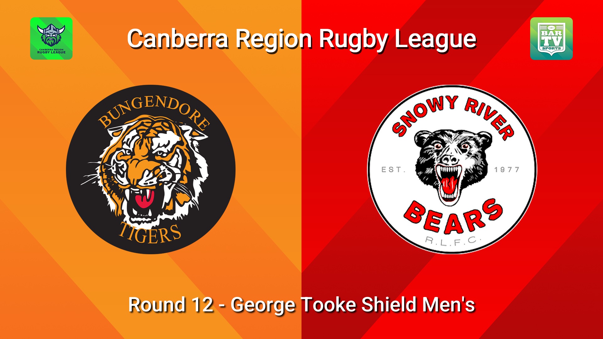 260718-video-Canberra Round 12 - George Tooke Shield Men's - Bungendore Tigers v Snowy River Bears Slate Image