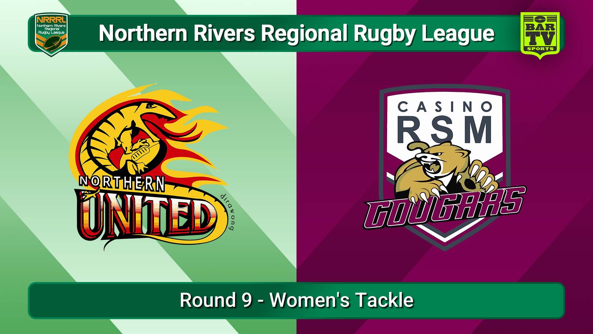 250727-video-Northern Rivers Round 9 - Women's Tackle - Northern v Casino RSM Cougars Slate Image