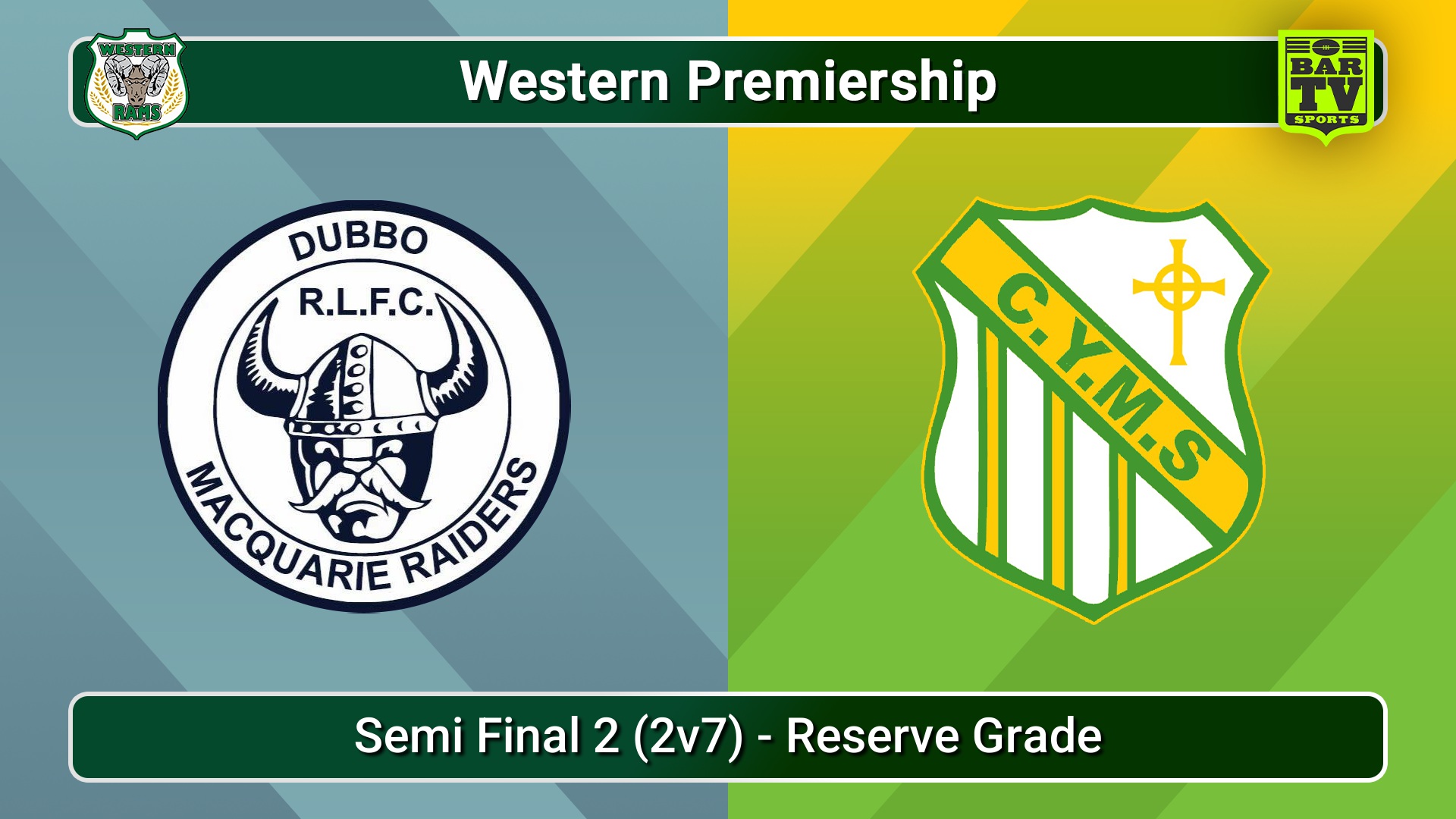 250824-video-Western Premiership Semi Final 2 (2v7) - Reserve Grade - Dubbo Macquarie Raiders v Orange CYMS Slate Image