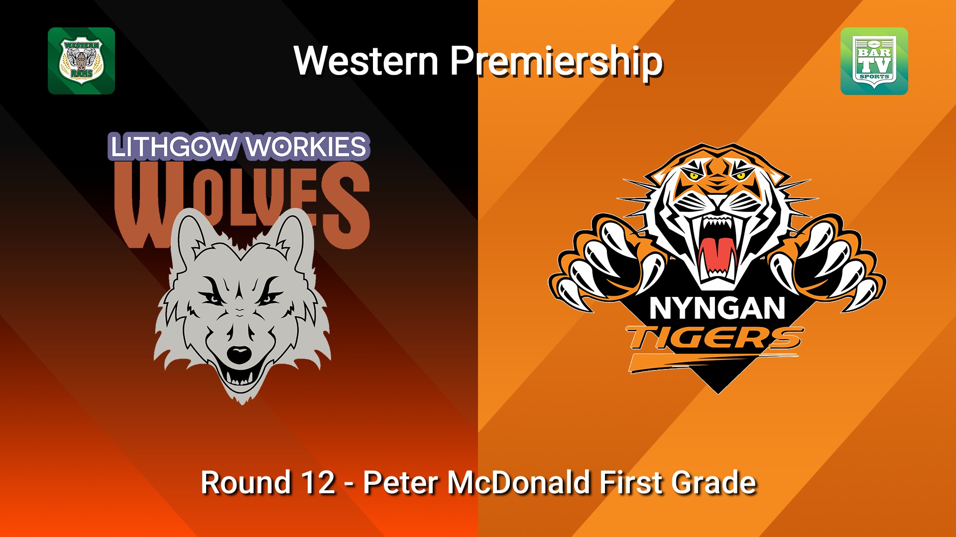 260711-video-Western Premiership Round 12 - Peter McDonald First Grade - Lithgow Workies Wolves v Nyngan Tigers Slate Image