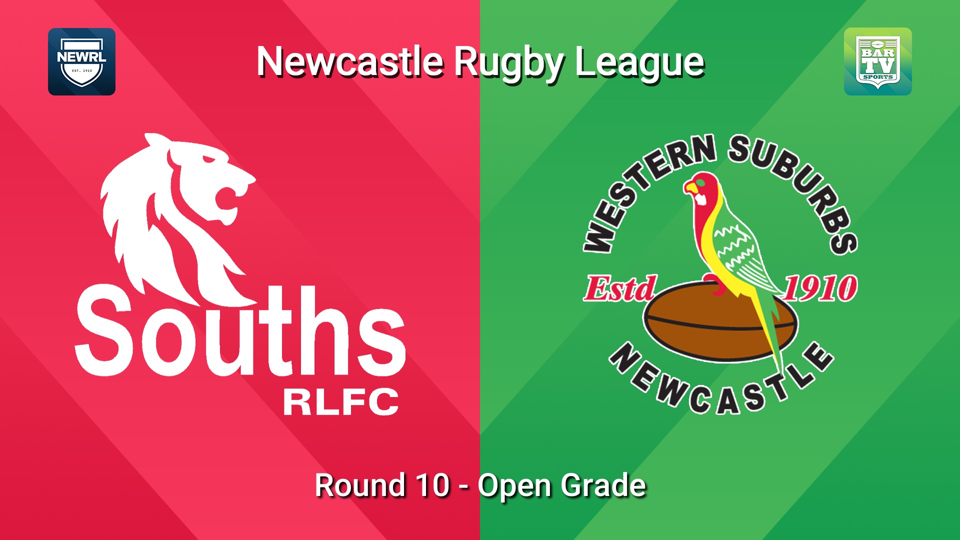260619-video-Newcastle RL Round 10 - Open Grade - South Newcastle Lions v Western Suburbs Rosellas Slate Image