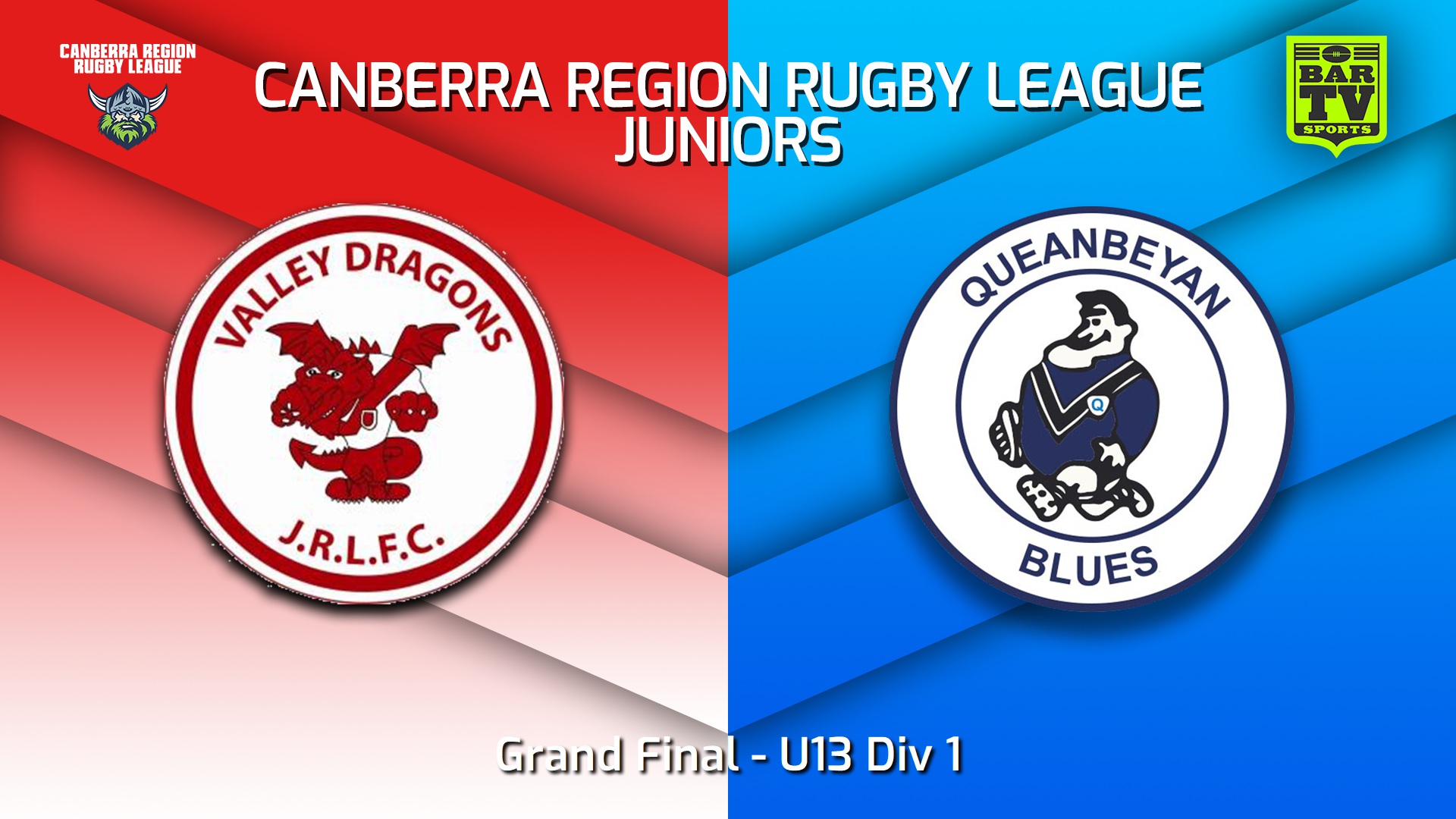 250906-video-Canberra Region Rugby League Juniors Grand Final - U13 Div 1 - Valley Dragons v Queanbeyan Blues Juniors Slate Image