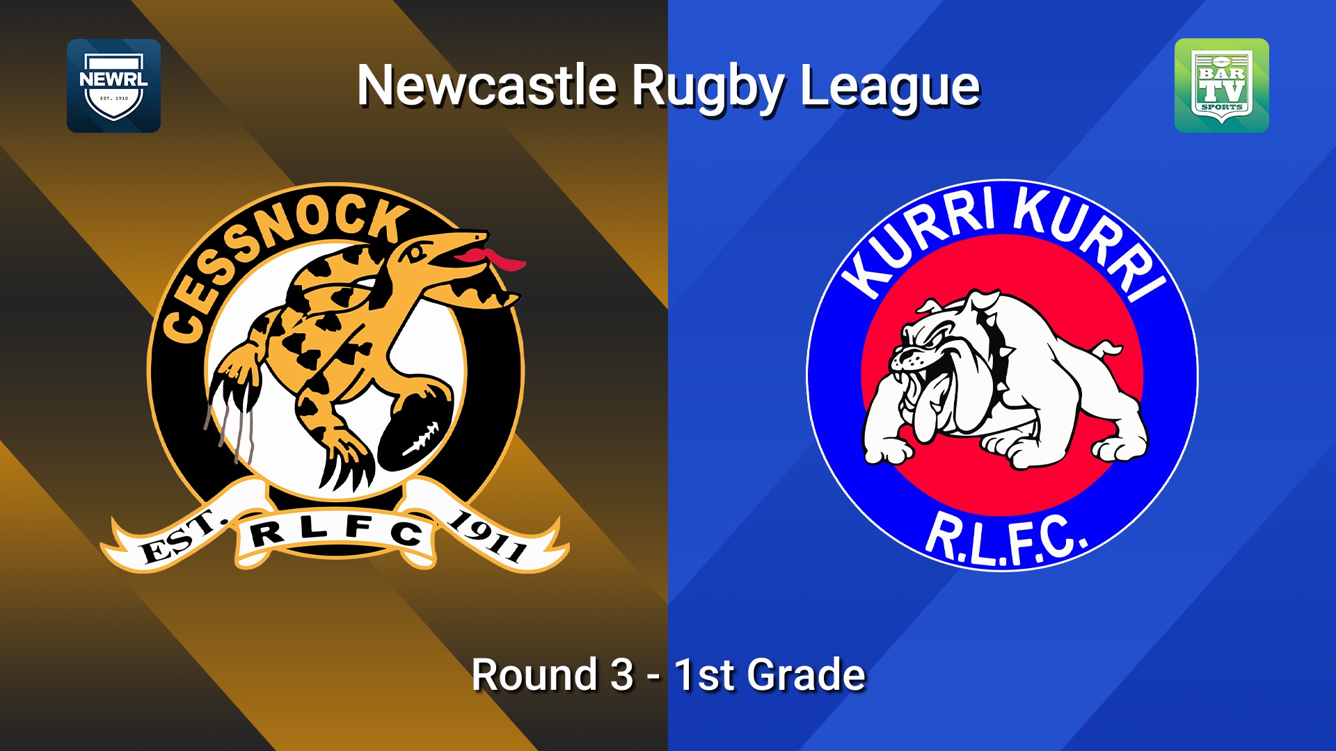 260425-video-Newcastle RL Round 3 - 1st Grade - Cessnock Goannas v Kurri Kurri Bulldogs Slate Image