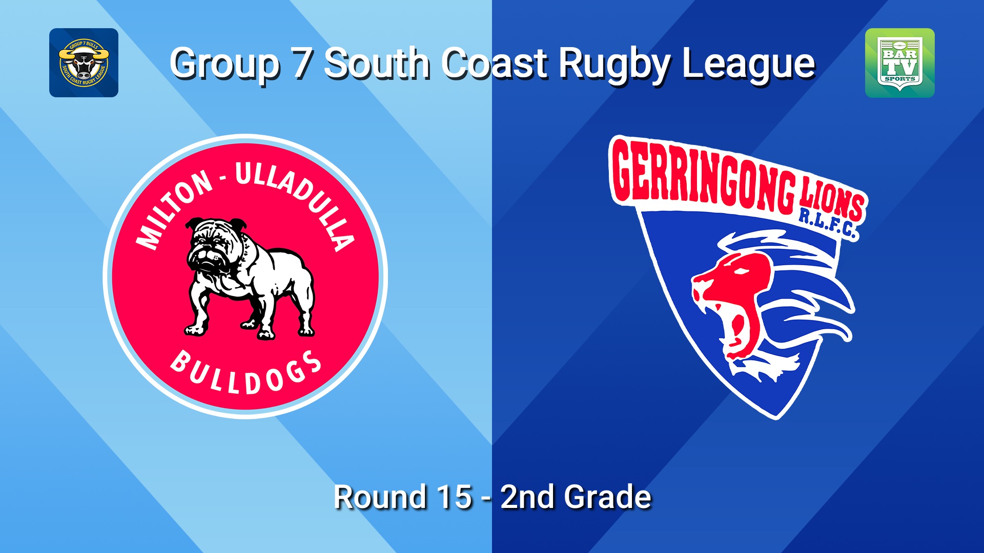 260816-video-South Coast Round 15 - 2nd Grade - Milton-Ulladulla Bulldogs v Gerringong Slate Image