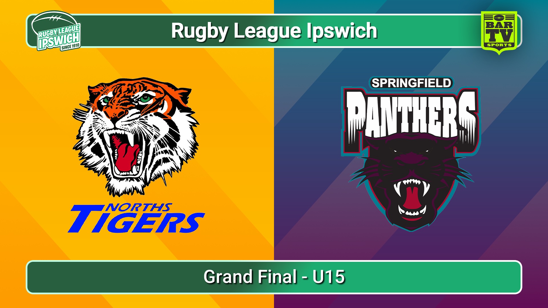 250913-video-Rugby League Ipswich Grand Final - U15 - Norths Tigers v Springfield Panthers Slate Image