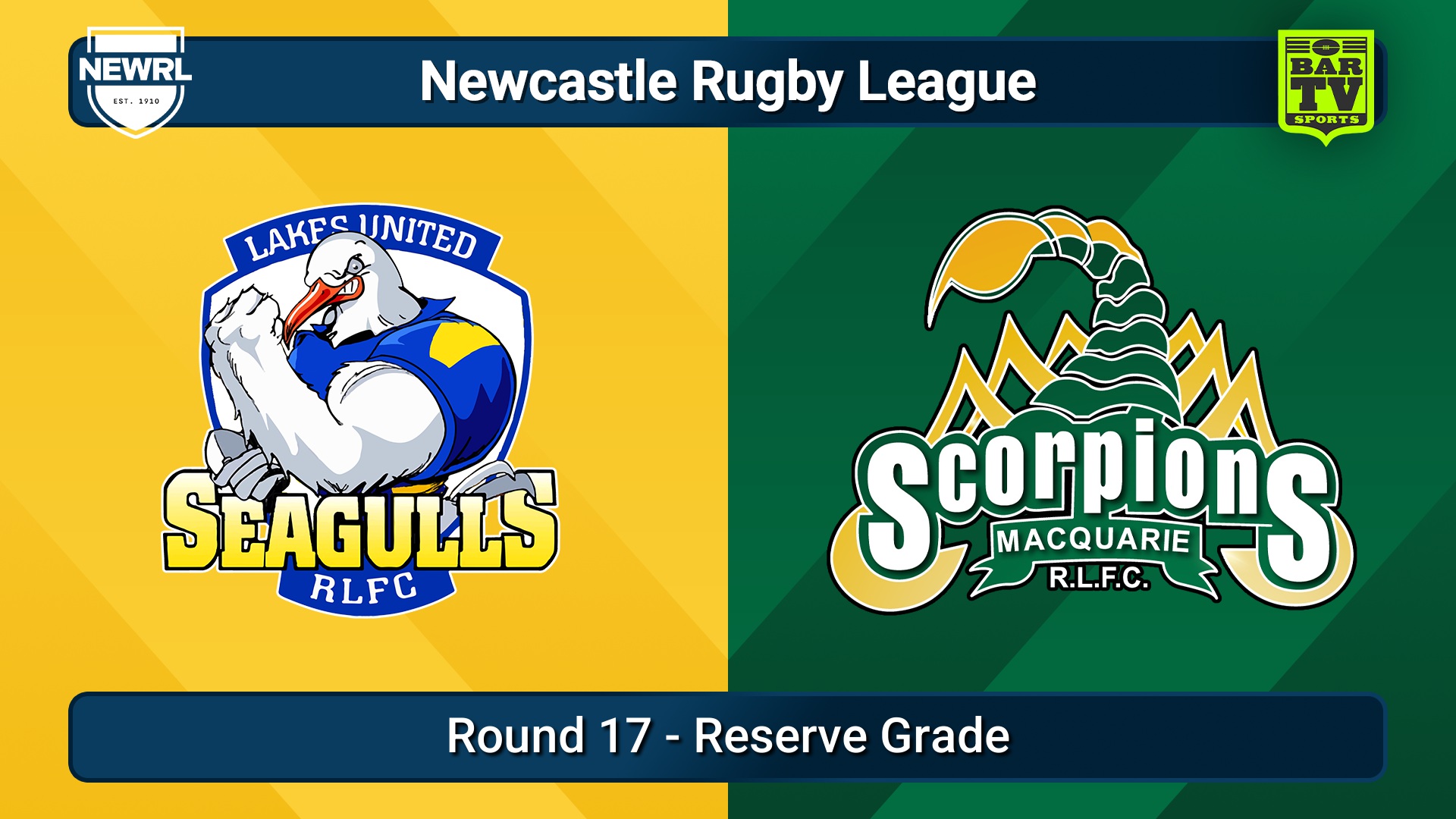 250816-video-Newcastle RL Round 17 - Reserve Grade - Lakes United Seagulls v Macquarie Scorpions Slate Image