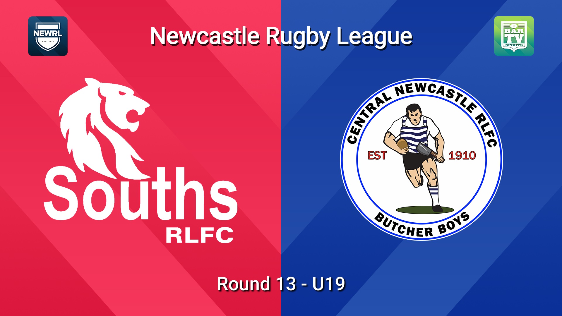 260712-video-Newcastle RL Round 13 - U19 - South Newcastle Lions v Central Newcastle Minigame Slate Image