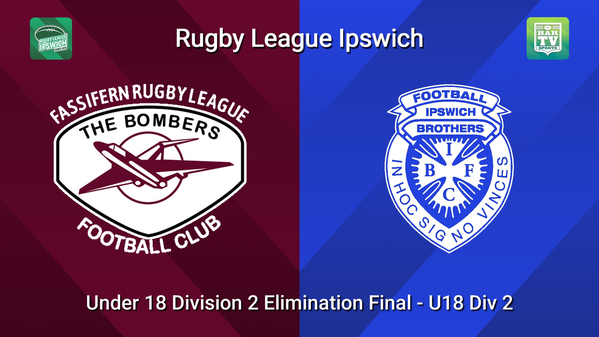 260823-video-Rugby League Ipswich Under 18 Division 2 Elimination Final - U18 Div 2 - Fassifern Bombers v Brothers Ipswich Slate Image